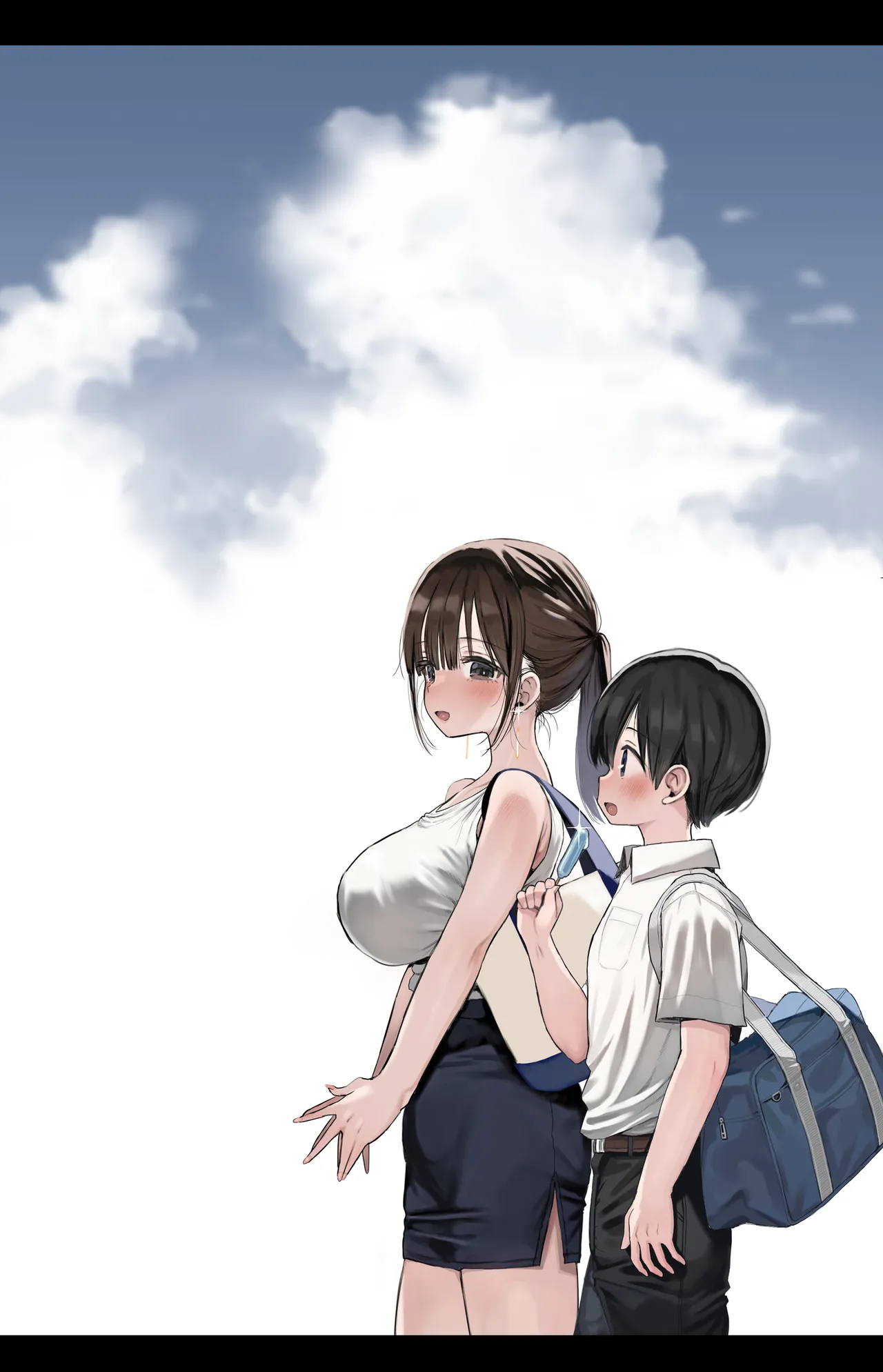 [micro page (Kuromotokun)]Osananajimi no H na Onee-san wa Suki desu ka? | Would You Still Crush on Your Older Childhood Friend Even if She Was a Naughty Girl?[English] [Kyuume] [Digital] Page 56