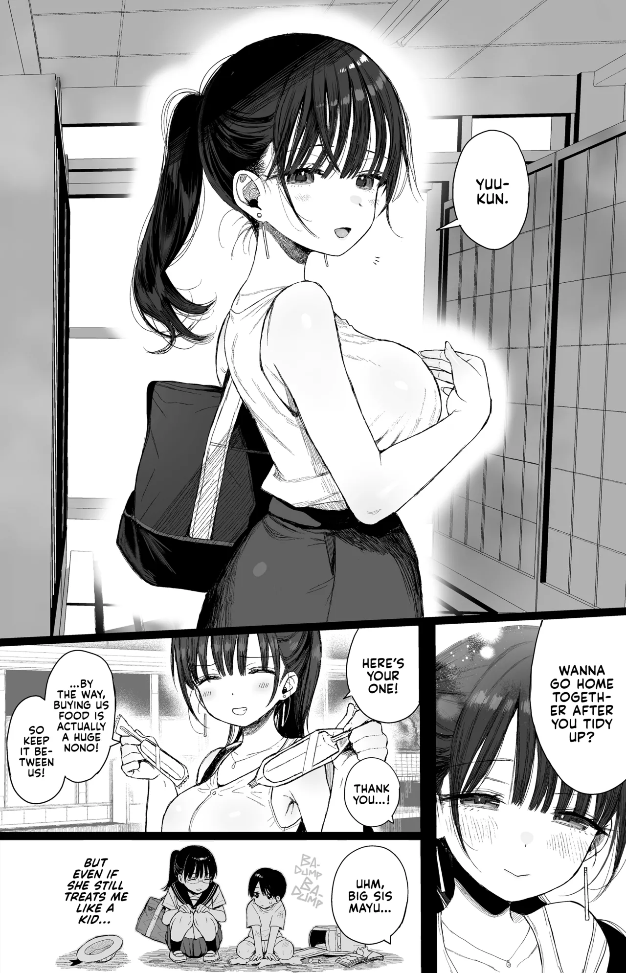 [micro page (Kuromotokun)]Osananajimi no H na Onee-san wa Suki desu ka? | Would You Still Crush on Your Older Childhood Friend Even if She Was a Naughty Girl?[English] [Kyuume] [Digital] Page 9