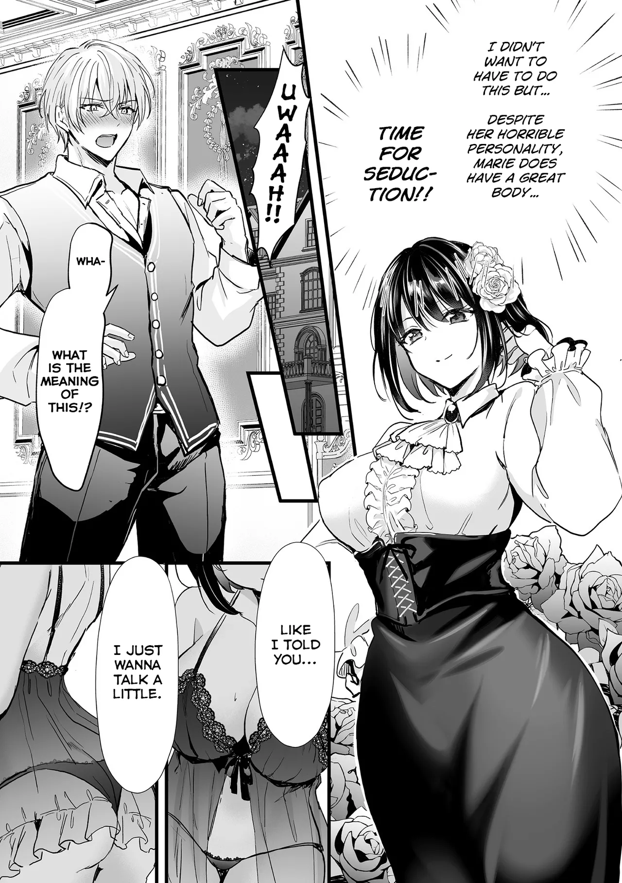 [Aji Pontarou]Akuyaku Reijou ni Natta Ore wa Otouto o Kanraku Shinakereba Ikenai | Now That I've Become A Villainess I Must Seduce My Young Brother(Bessatsu Comic Unreal Akuyaku Reijou Hen Vol. 1) [English] [Digital] Page 15