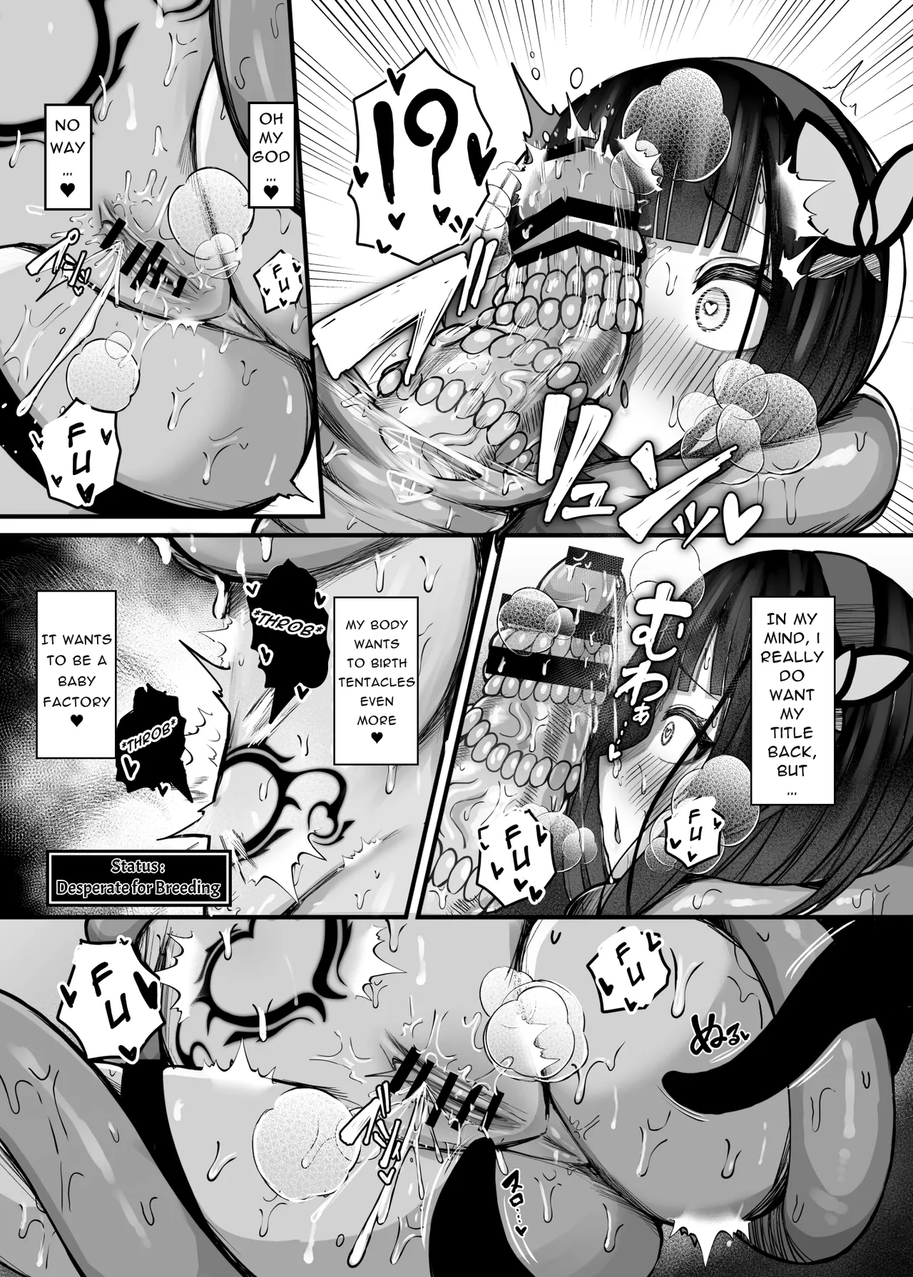 [Bonnouji Yura]Moto Daiken Master no Boukensha-chan ga Shokushu no Hisomu Dungeon ni Chousen Suru Hanashi + Omake Illustrations | Former Greatsword Master Tries to Clear a Tentacle Dungeon[English] [Pure Pazaak] Page 31