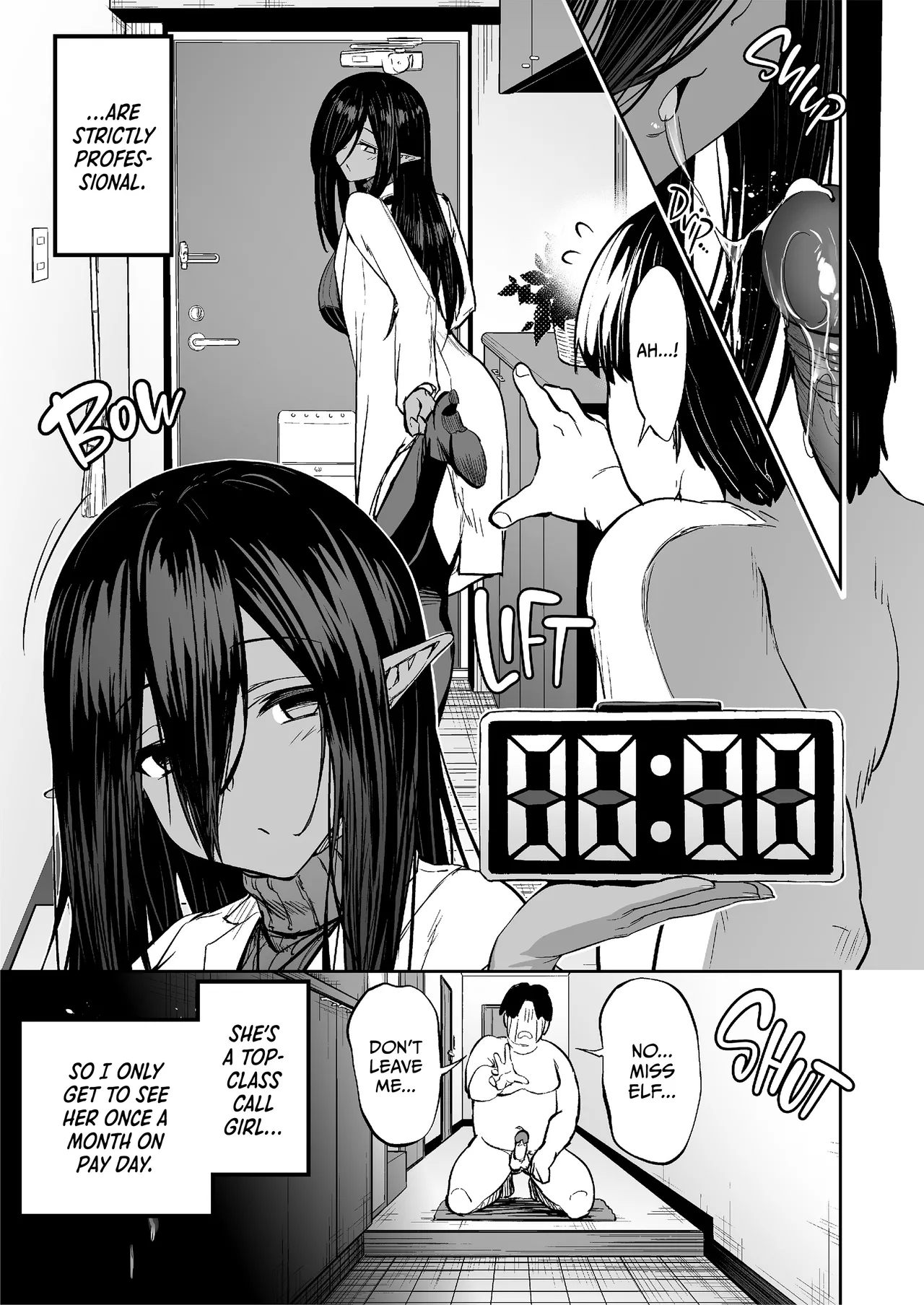 [Takurowo-dou (Takurowo)]Mugon Muhyoujou no Kasshoku Elf, Rental Shitemasu + Gojitsudan | Rent-an-Elf + Afterstory[English] Page 8