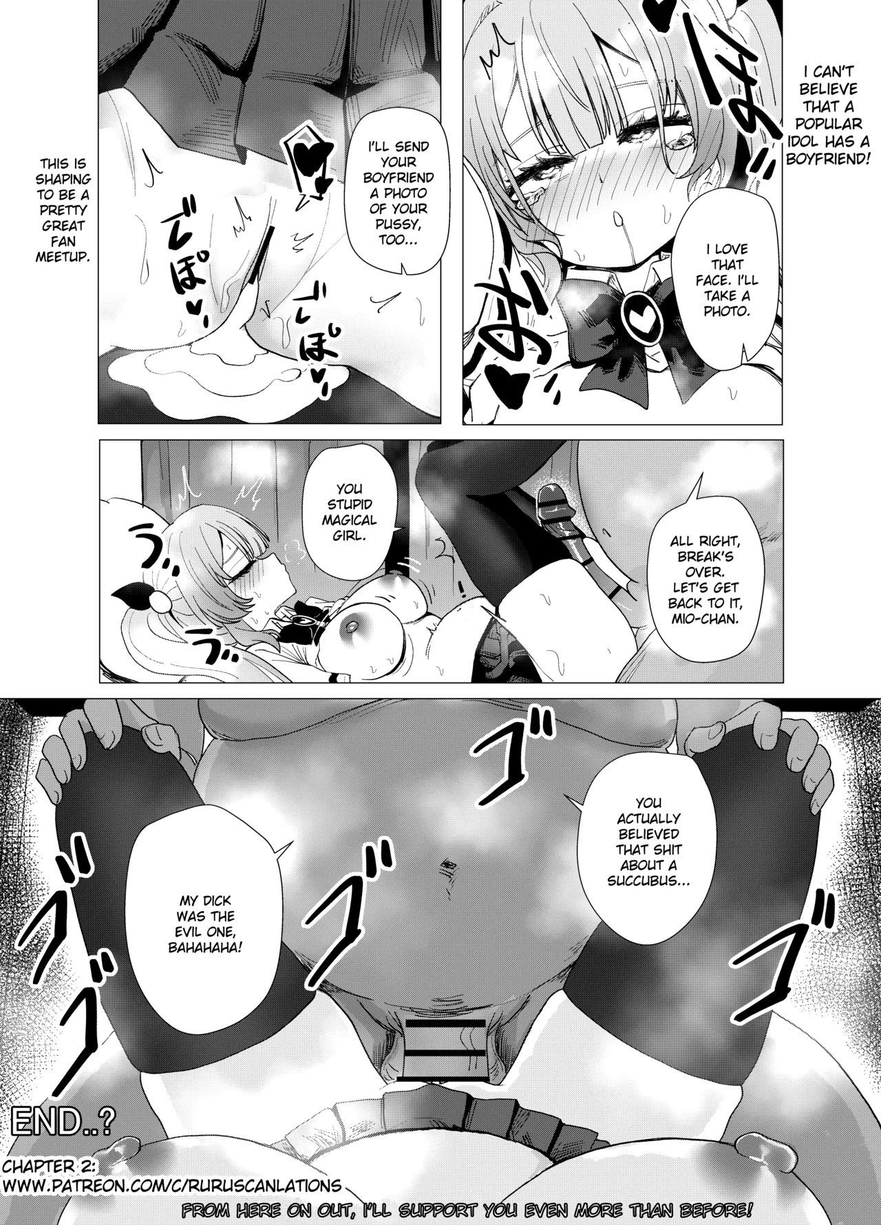 [Anission (renard-poire)]Mahou Shoujo Mio-chan o NTR. Warui Oji-san Kaijin no Yuukai Haiboku[English] Page 27