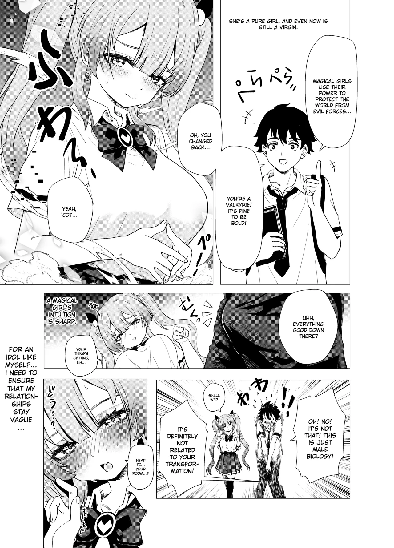 [Anission (renard-poire)]Mahou Shoujo Mio-chan o NTR. Warui Oji-san Kaijin no Yuukai Haiboku[English] Page 5
