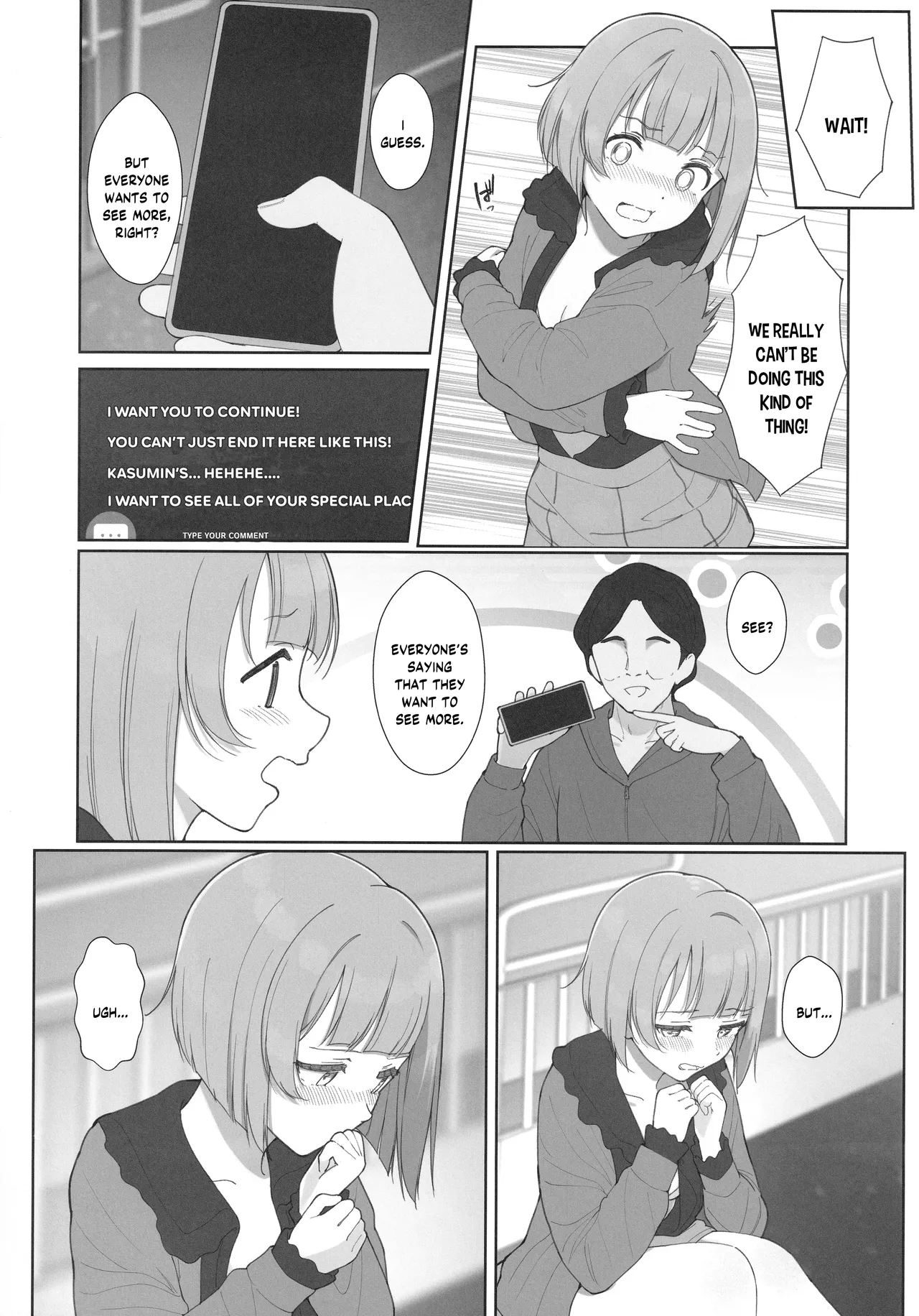 [TATAHOT (TATA)]Kasumin Ecchi Ecchi Hon Ecchi Ecchi LiVE Haishin(Love Live! Nijigasaki High School Idol Club) [English] [YuushaNi] Page 12