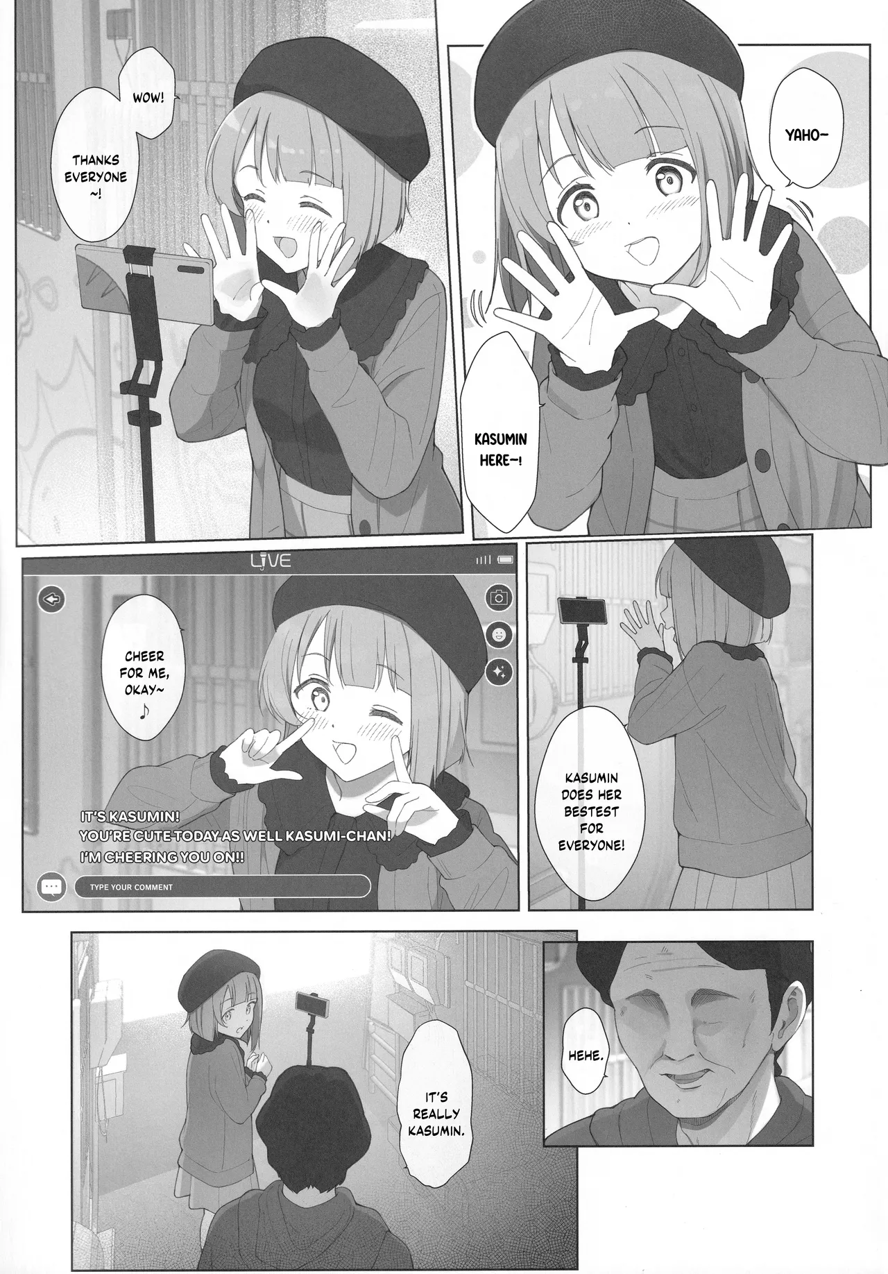 [TATAHOT (TATA)]Kasumin Ecchi Ecchi Hon Ecchi Ecchi LiVE Haishin(Love Live! Nijigasaki High School Idol Club) [English] [YuushaNi] Page 4