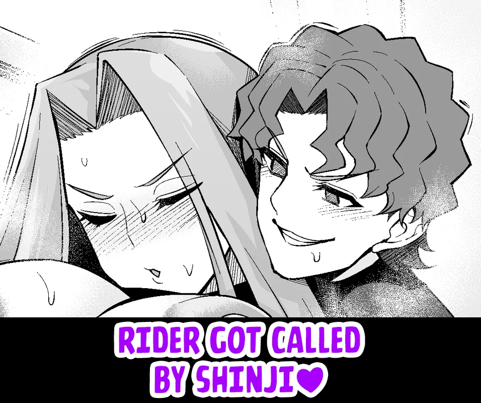 [Ankoman]Rider, Shinji ni yobidasareru ❤(Fate) [English] [Kuraudo] Page 1