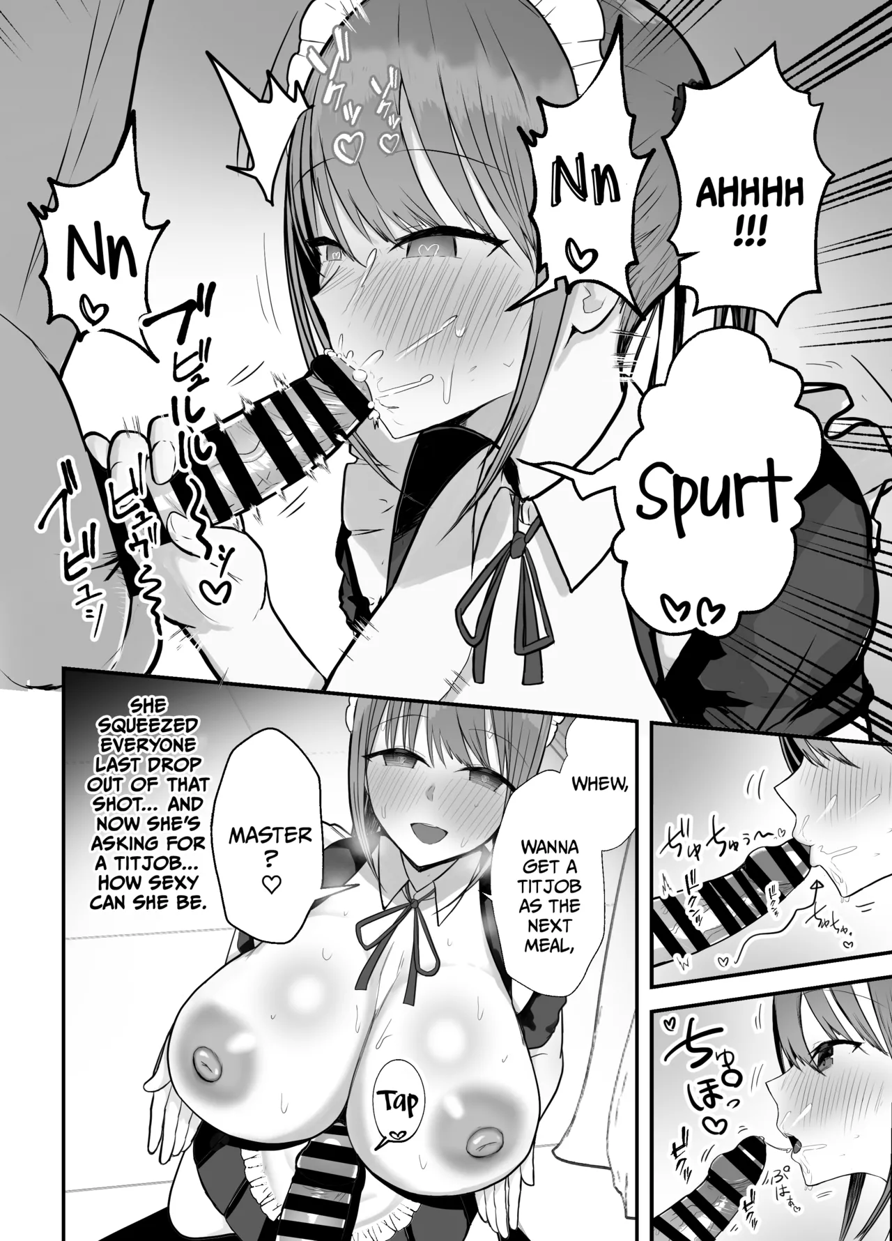 [Baketsu Purin]Doukyo shiteru Bakunyuu Meikko JK wa Bunkasai Maid Amayaka Sex de Shachiku Ryman o Mei Ippai Iyashite Kureru | My busty niece, a high school girl who lives with me, is a maid at the school festival and gives me sweet sex to soothe me, an office worker.[English] [Digital] Page 17
