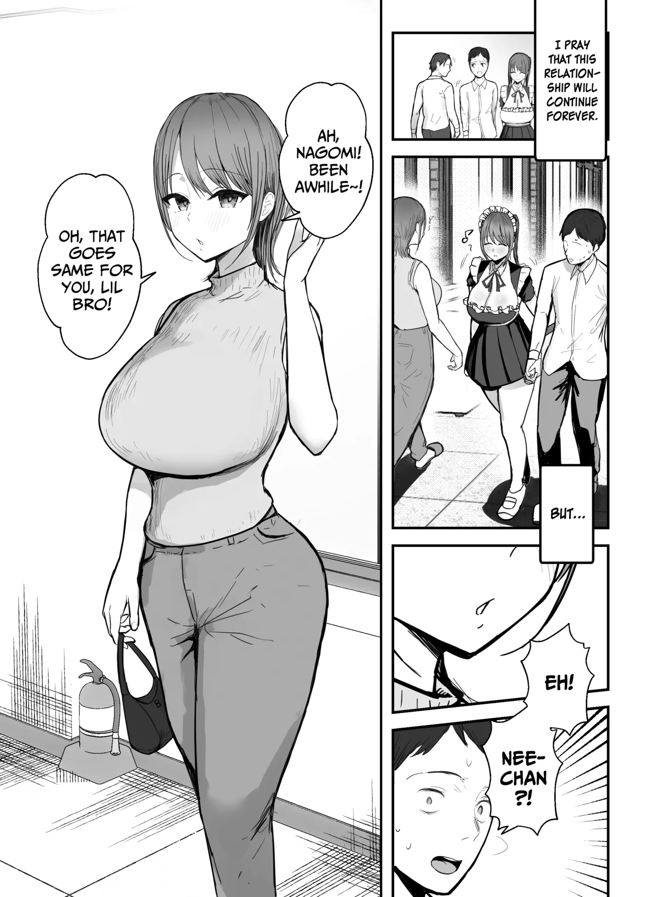 [Baketsu Purin]Doukyo shiteru Bakunyuu Meikko JK wa Bunkasai Maid Amayaka Sex de Shachiku Ryman o Mei Ippai Iyashite Kureru | My busty niece, a high school girl who lives with me, is a maid at the school festival and gives me sweet sex to soothe me, an office worker.[English] [Digital] Page 27