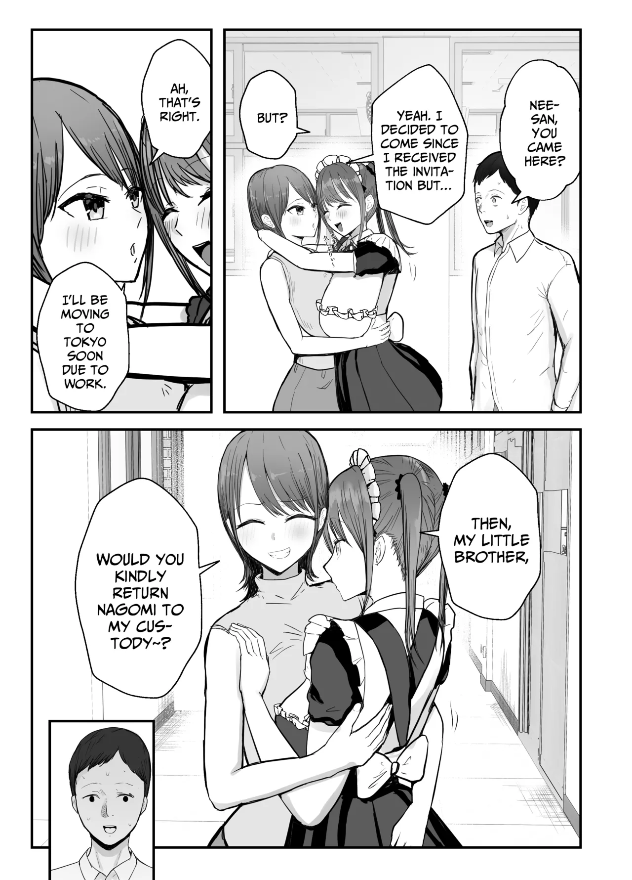 [Baketsu Purin]Doukyo shiteru Bakunyuu Meikko JK wa Bunkasai Maid Amayaka Sex de Shachiku Ryman o Mei Ippai Iyashite Kureru | My busty niece, a high school girl who lives with me, is a maid at the school festival and gives me sweet sex to soothe me, an office worker.[English] [Digital] Page 28