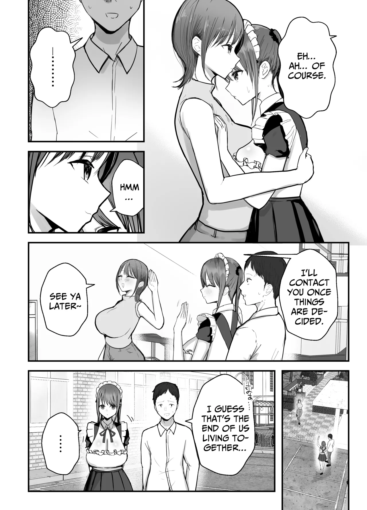 [Baketsu Purin]Doukyo shiteru Bakunyuu Meikko JK wa Bunkasai Maid Amayaka Sex de Shachiku Ryman o Mei Ippai Iyashite Kureru | My busty niece, a high school girl who lives with me, is a maid at the school festival and gives me sweet sex to soothe me, an office worker.[English] [Digital] Page 29
