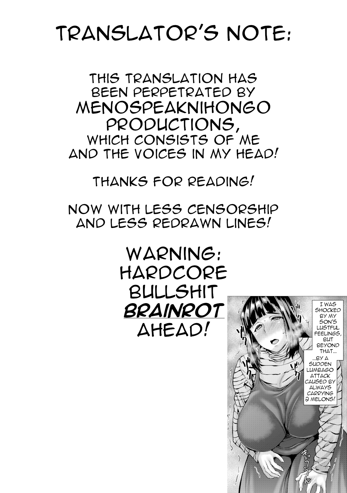 [Ozy]Mesuhaha Kanraku | Bitch Mama's Depraved Adultery(Insai Melancholy) [English] [menospeaknihongo] [Digital] Page 21