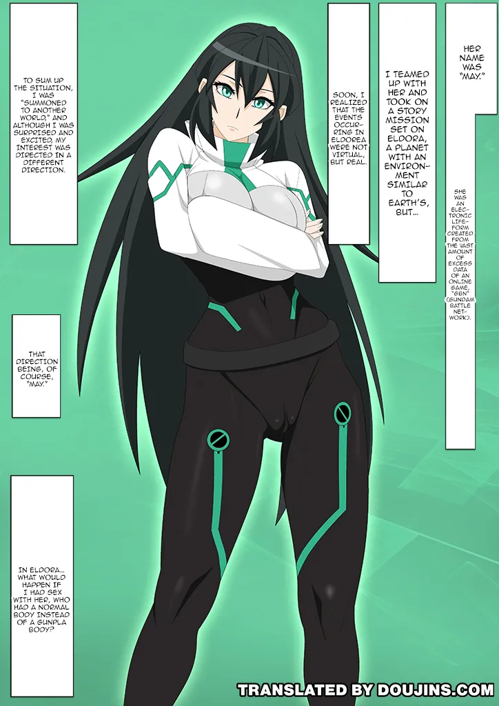 [Purple Haze (Lime)]DOLL PLAY Re:ACT(Gundam Build Divers Re:RISE) [English] {Doujins.com} Page 1