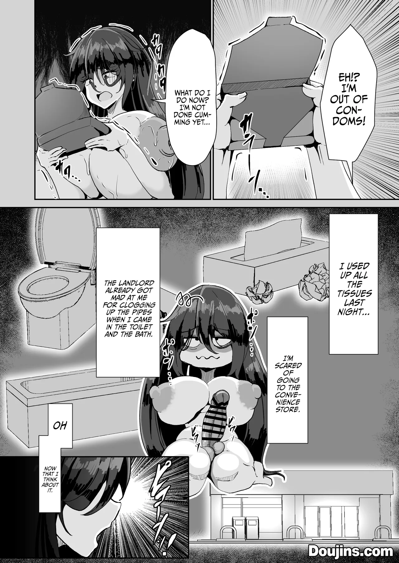 [Totsugeki! Tonari no Hijoushoku!! (Buuta)]Hikikomori no Nipple Fuck Shippaidan | Hikikomori Nipple Fuck Failure Story[English] {Doujins.com} [Digital] Page 7