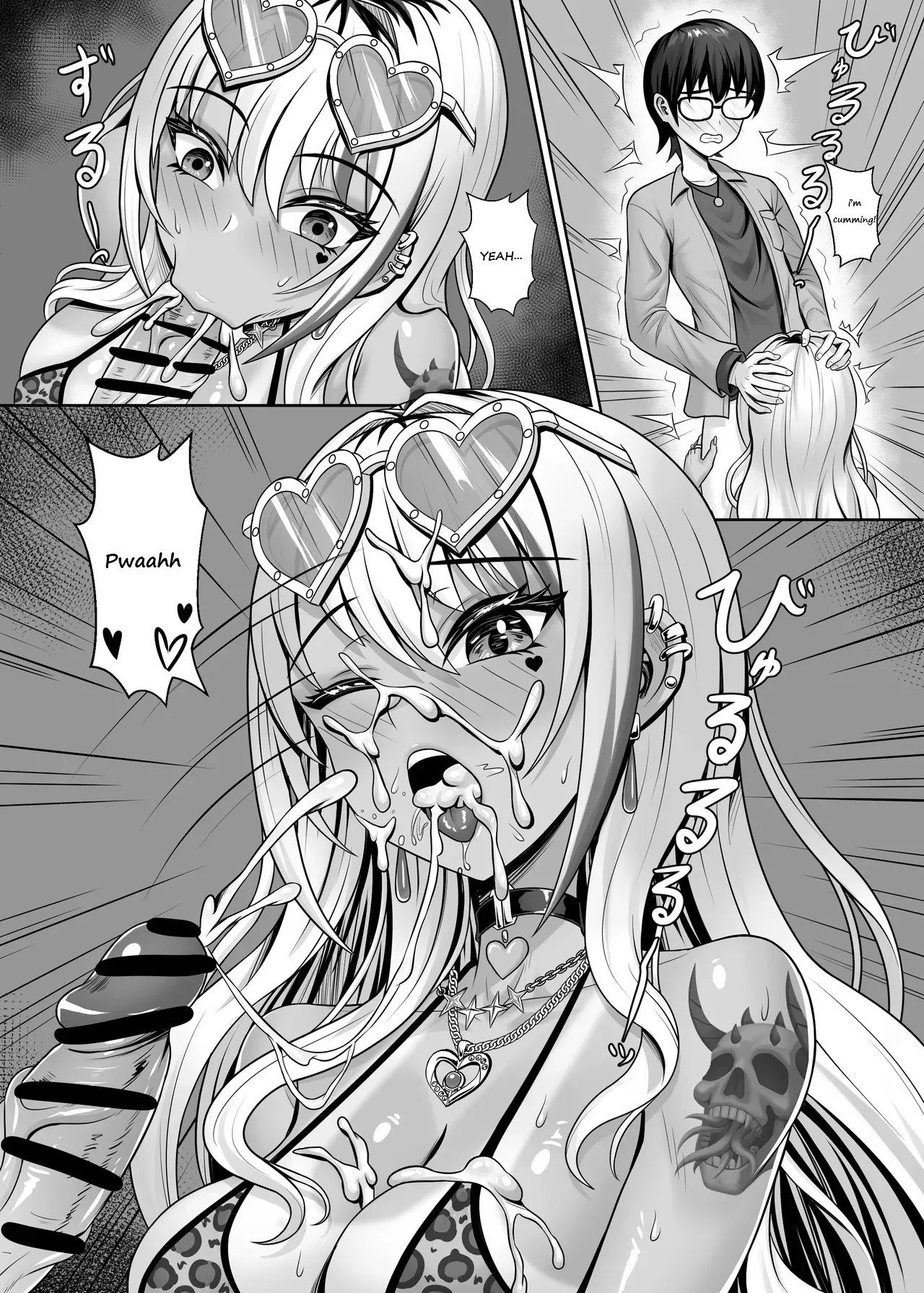 [Shokushu in the deep sea (Tako Seijin)]Class no Kuro Gal to Pakopako | Fucking With the Class’s Dark-Skinned Gyaru[English] Page 26