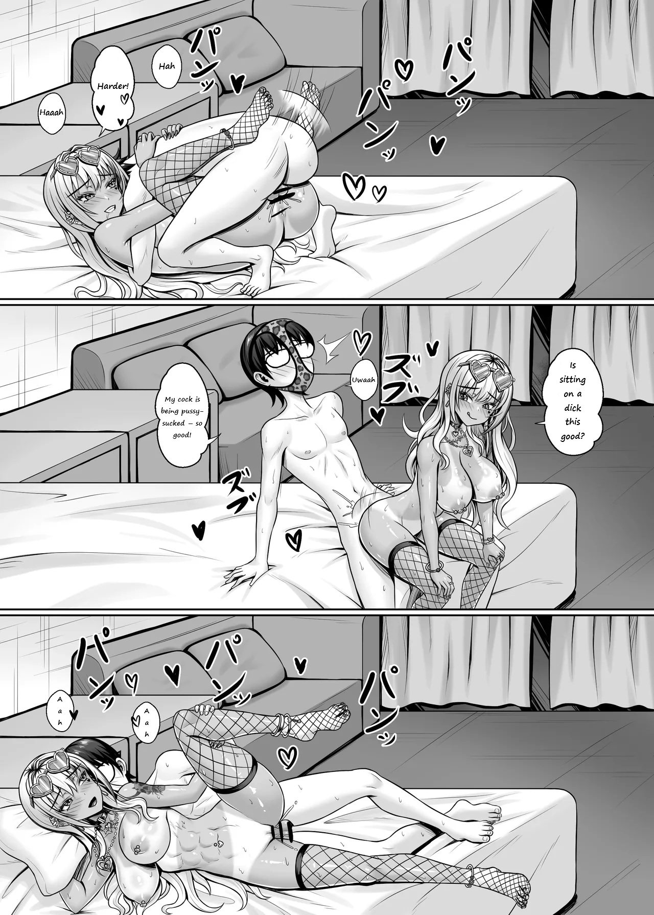 [Shokushu in the deep sea (Tako Seijin)]Class no Kuro Gal to Pakopako | Fucking With the Class’s Dark-Skinned Gyaru[English] Page 31