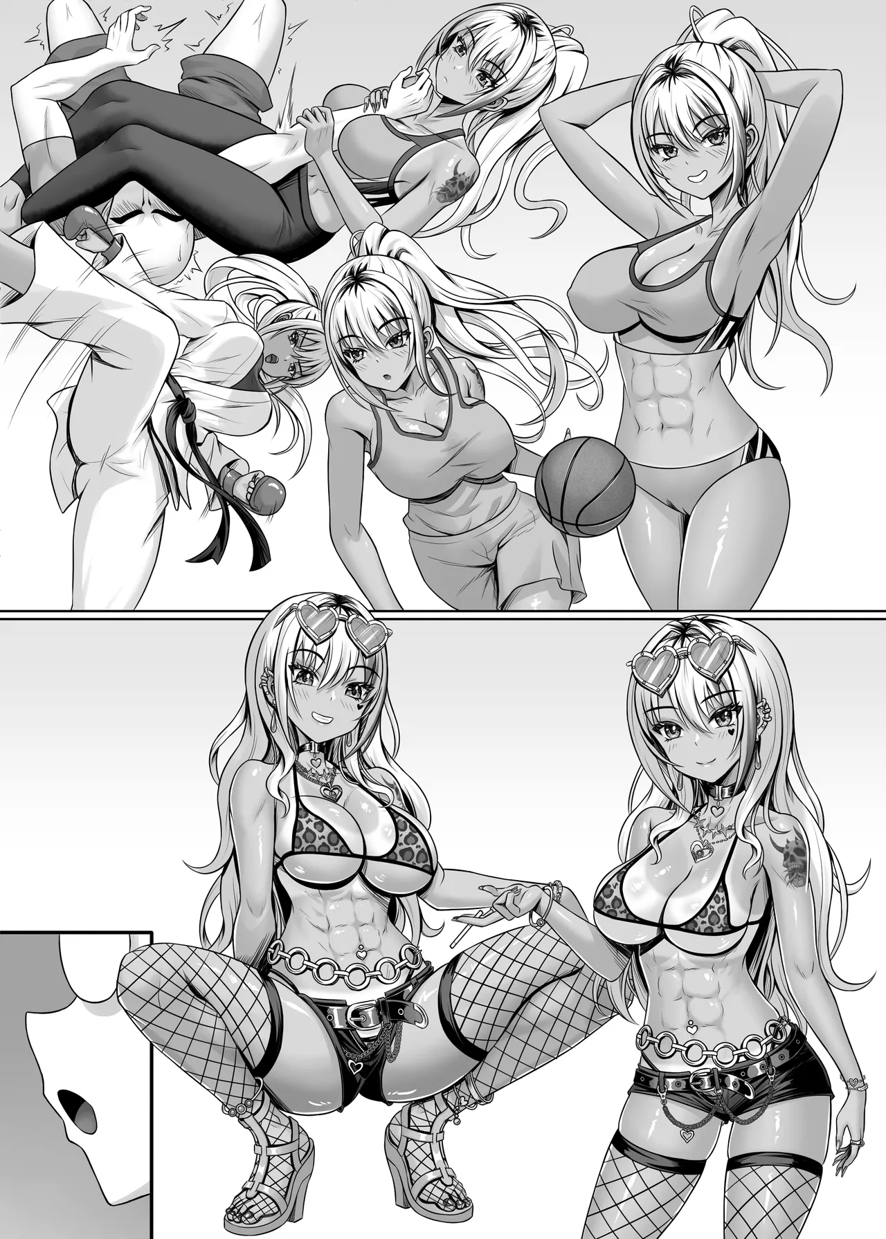 [Shokushu in the deep sea (Tako Seijin)]Class no Kuro Gal to Pakopako | Fucking With the Class’s Dark-Skinned Gyaru[English] Page 48