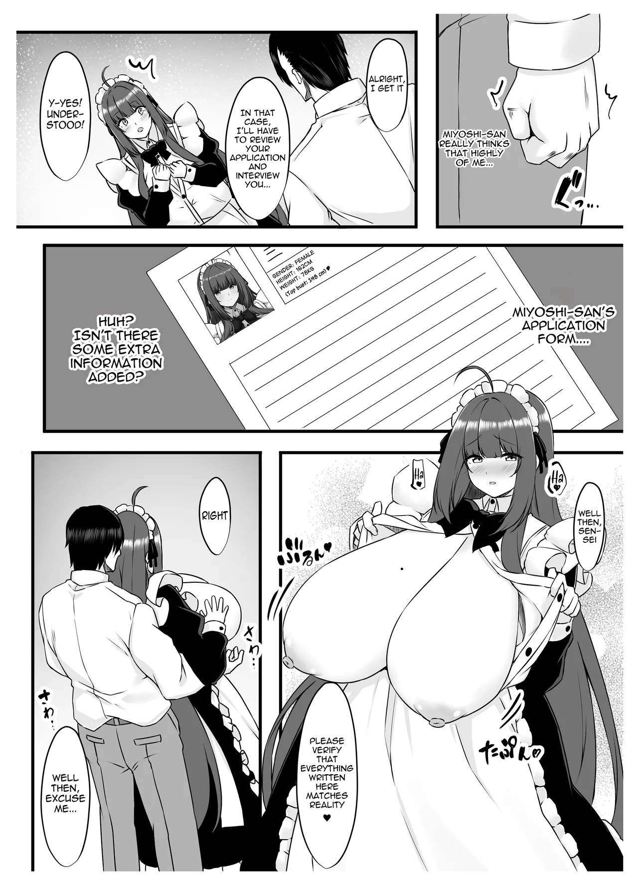 [Script Garden (Arashiki Mamizu)]Oshiego Maid no Shuukatsu Jijou - JOB HUNTING SITUATION OF STUDENT MAID[English] [meganekun_tl] [Digital] Page 10