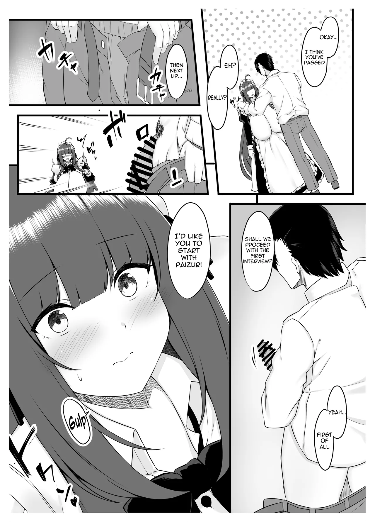 [Script Garden (Arashiki Mamizu)]Oshiego Maid no Shuukatsu Jijou - JOB HUNTING SITUATION OF STUDENT MAID[English] [meganekun_tl] [Digital] Page 13