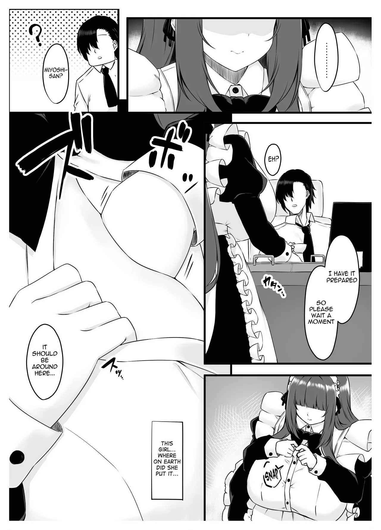 [Script Garden (Arashiki Mamizu)]Oshiego Maid no Shuukatsu Jijou - JOB HUNTING SITUATION OF STUDENT MAID[English] [meganekun_tl] [Digital] Page 8