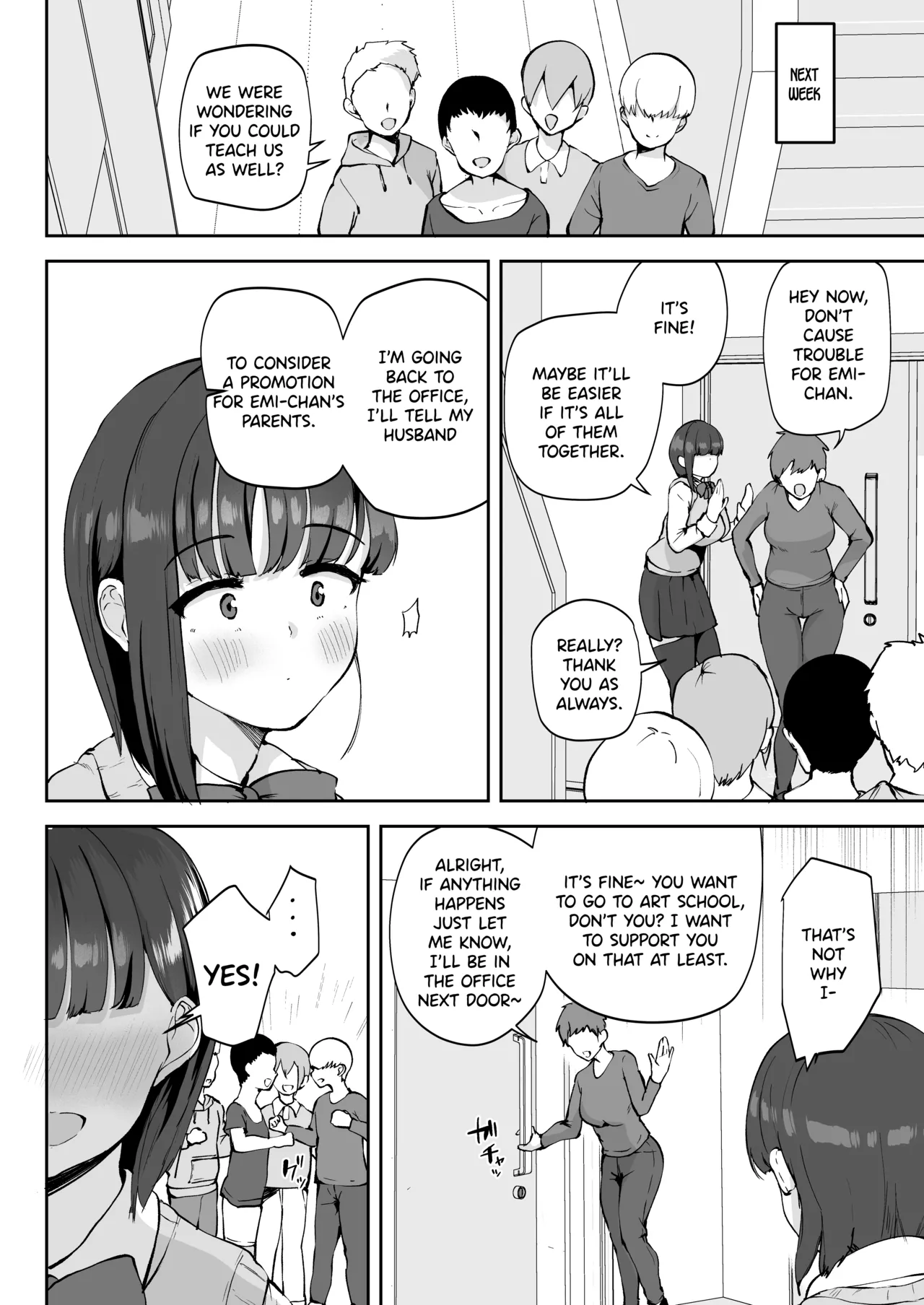 [RefRevo Comic (Muchipan)]AV Gokko ~Oya Gacha ni Atatta Kusogaki-tachi ni Yowami o Nigirare Okasareru Katei Kyoushi JK~[English] [SDTLs] Page 11