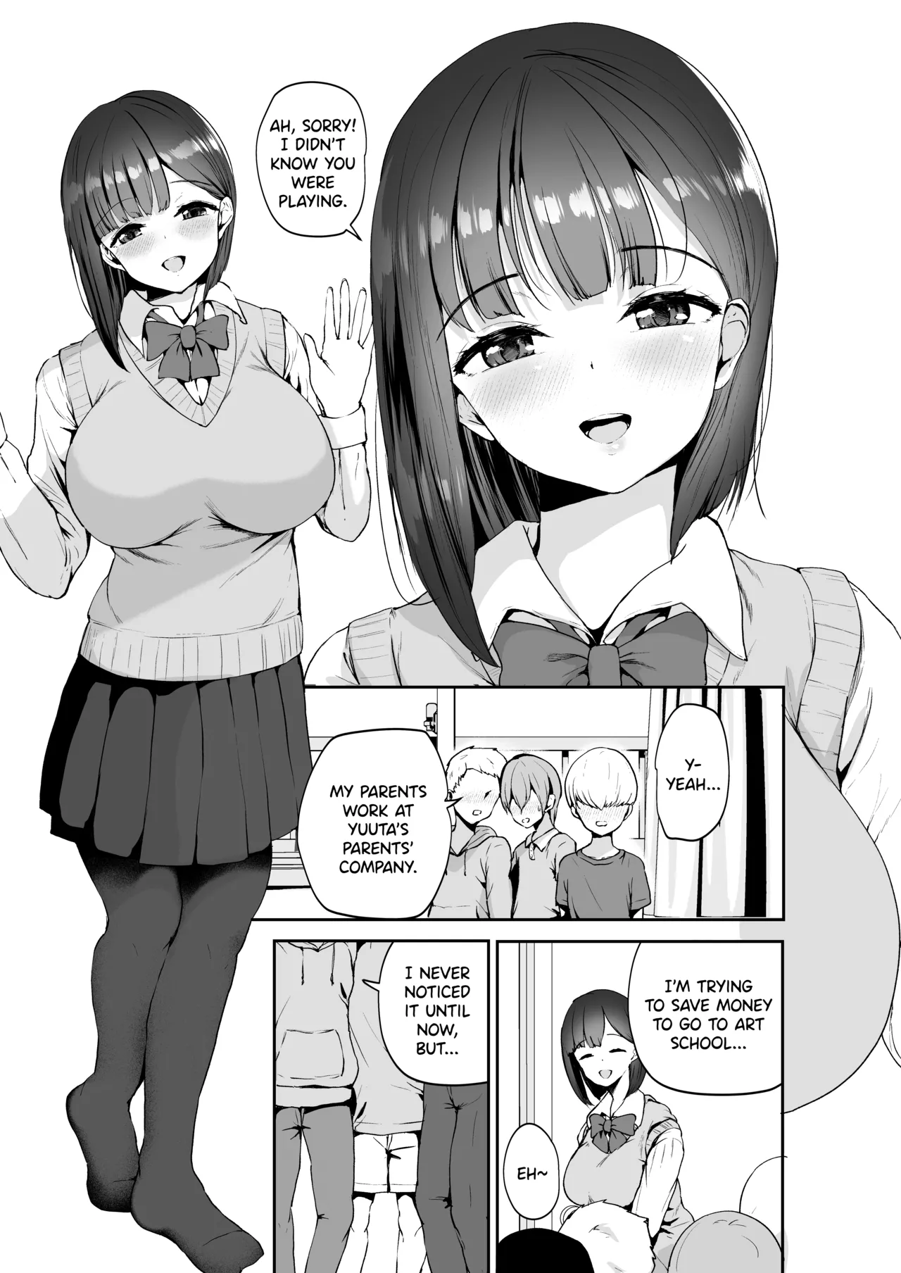 [RefRevo Comic (Muchipan)]AV Gokko ~Oya Gacha ni Atatta Kusogaki-tachi ni Yowami o Nigirare Okasareru Katei Kyoushi JK~[English] [SDTLs] Page 8