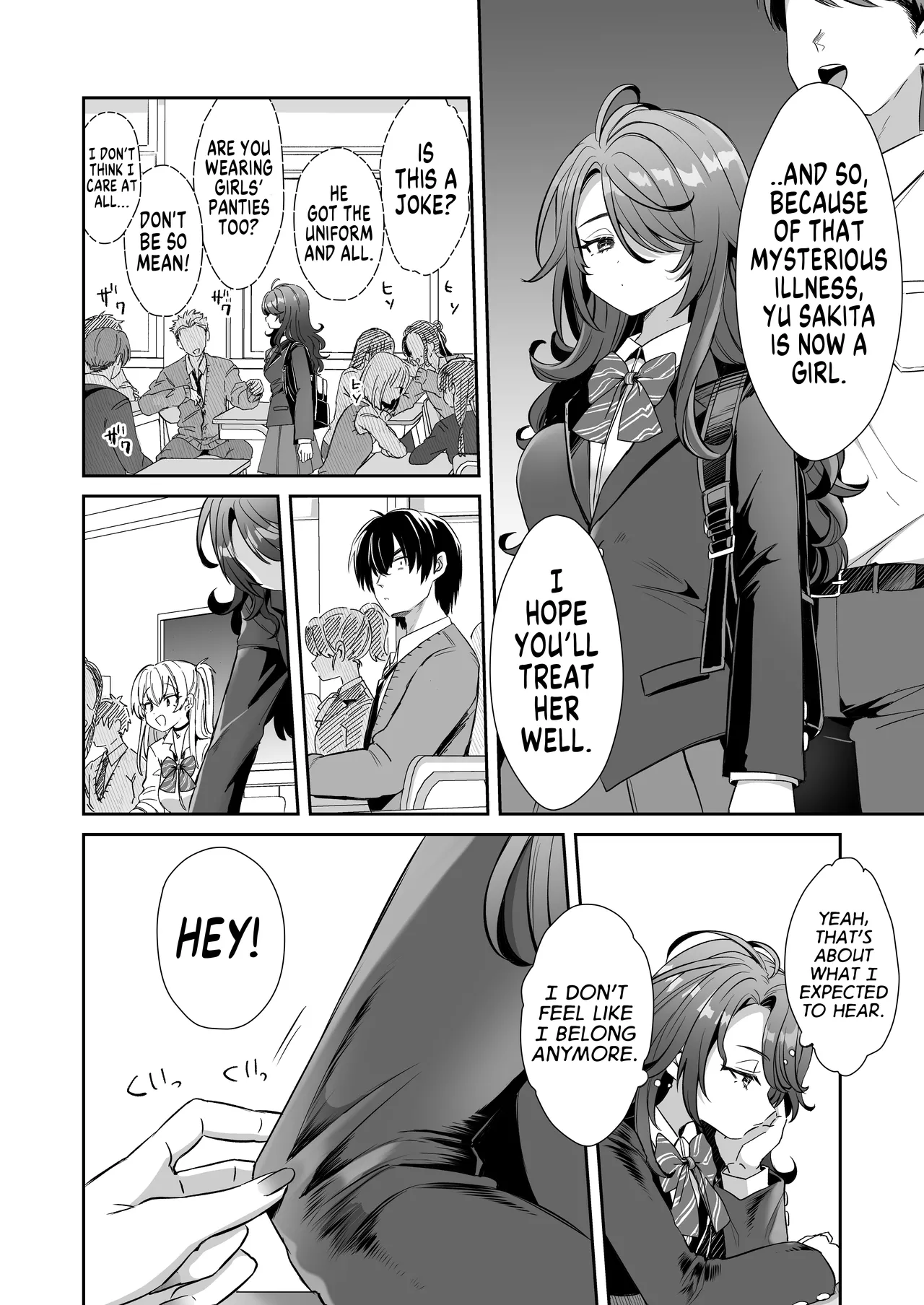 [ZUZUZU (Kamiya Zuzu)]Asa Okitara Onnanoko ni Natta "InCha no Boku" ga Gyaru ni Naru Made | How Waking Up as a Girl has Turned me from a Gloomy Guy into a Gyaru[English] [GTF] [Digital] Page 12