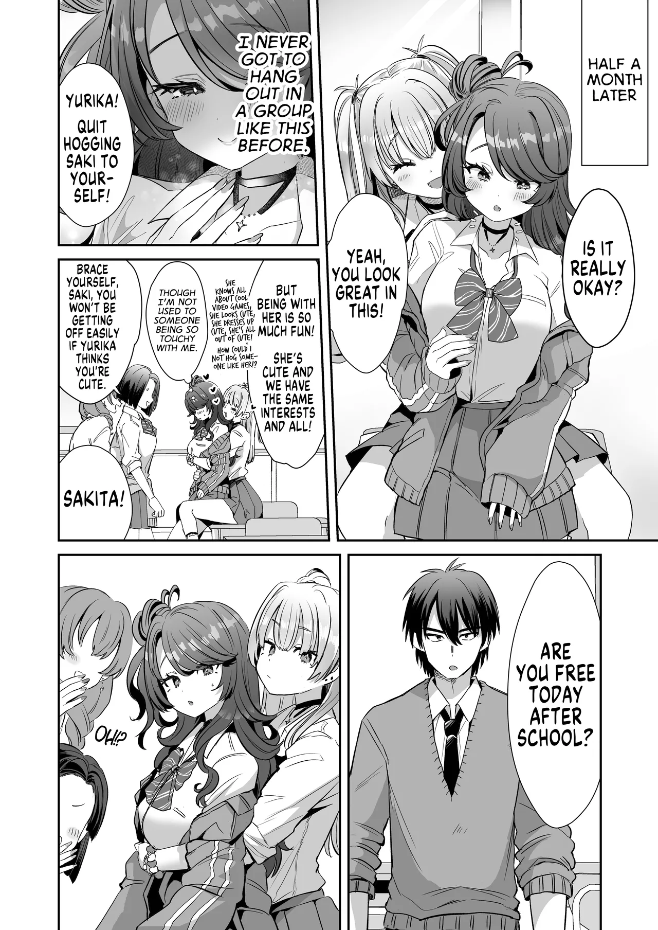 [ZUZUZU (Kamiya Zuzu)]Asa Okitara Onnanoko ni Natta "InCha no Boku" ga Gyaru ni Naru Made | How Waking Up as a Girl has Turned me from a Gloomy Guy into a Gyaru[English] [GTF] [Digital] Page 16