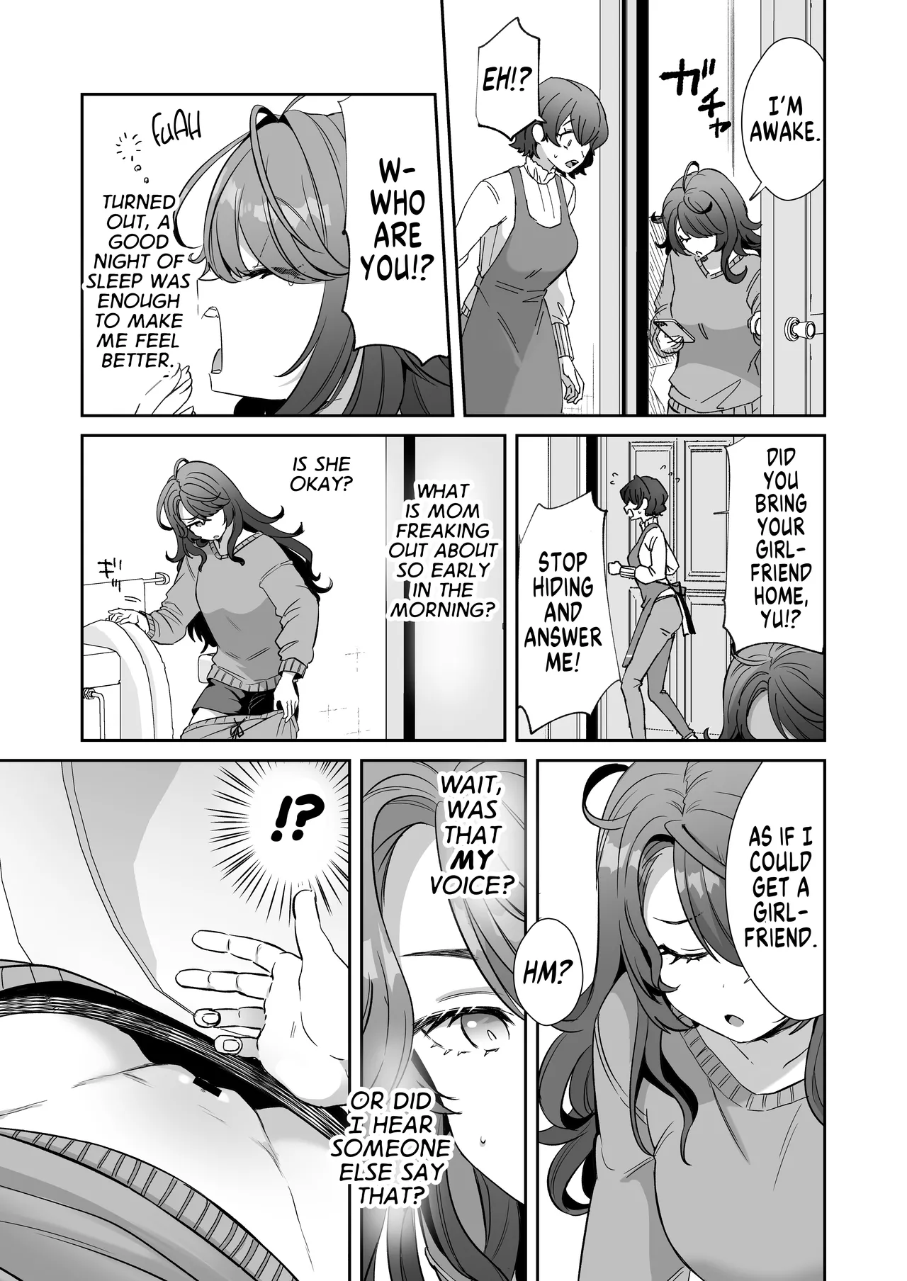 [ZUZUZU (Kamiya Zuzu)]Asa Okitara Onnanoko ni Natta "InCha no Boku" ga Gyaru ni Naru Made | How Waking Up as a Girl has Turned me from a Gloomy Guy into a Gyaru[English] [GTF] [Digital] Page 7