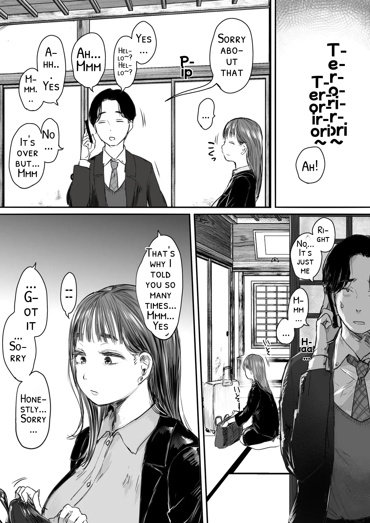 [Ookami Shoujo Dan (Mukoujima Tenro)]Shucchou, Kouhai to Aibeya. Yukishi Nure Hada ni Shiboritsukusareta Yoru[English] [DNTA] Page 11