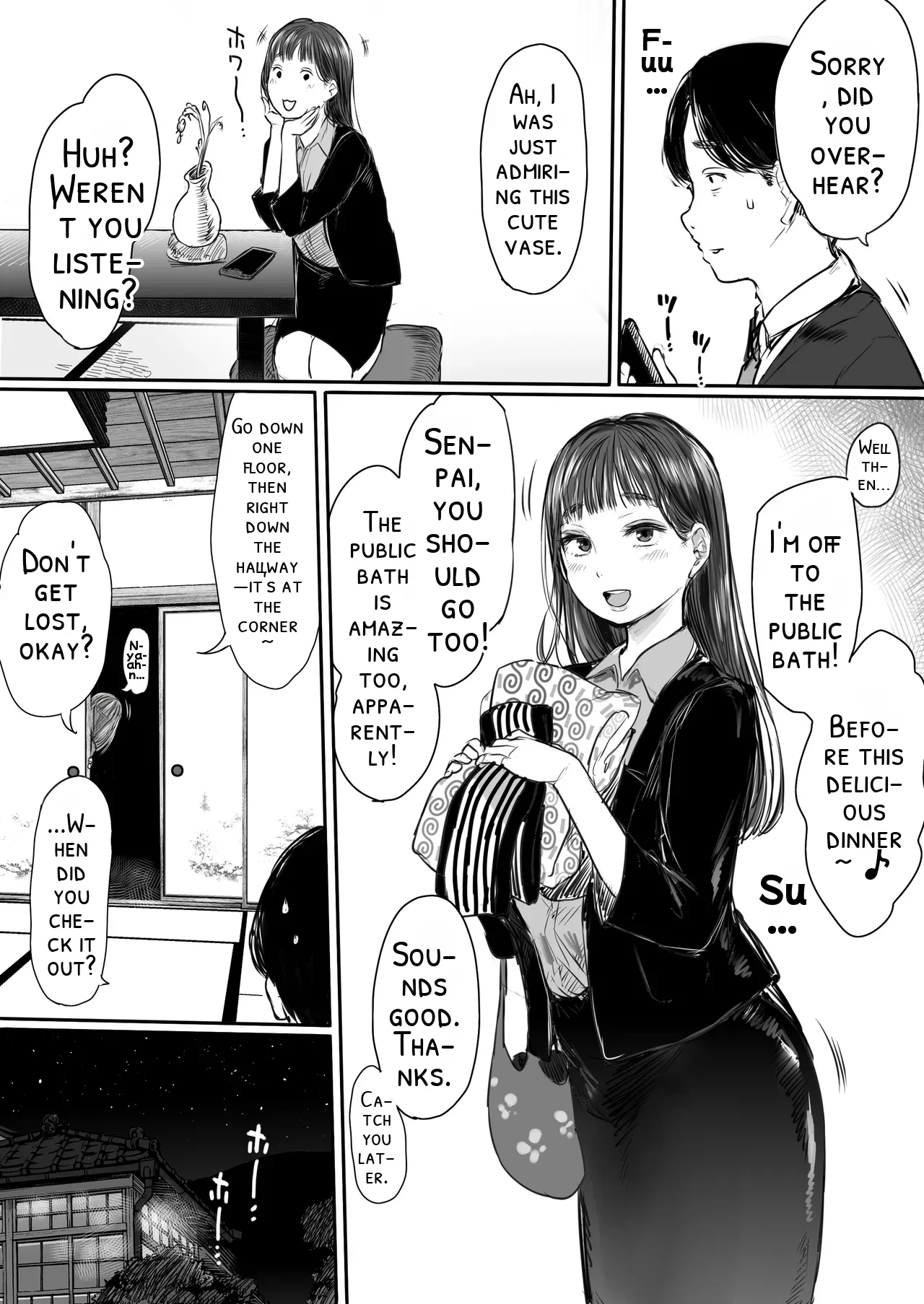 [Ookami Shoujo Dan (Mukoujima Tenro)]Shucchou, Kouhai to Aibeya. Yukishi Nure Hada ni Shiboritsukusareta Yoru[English] [DNTA] Page 12