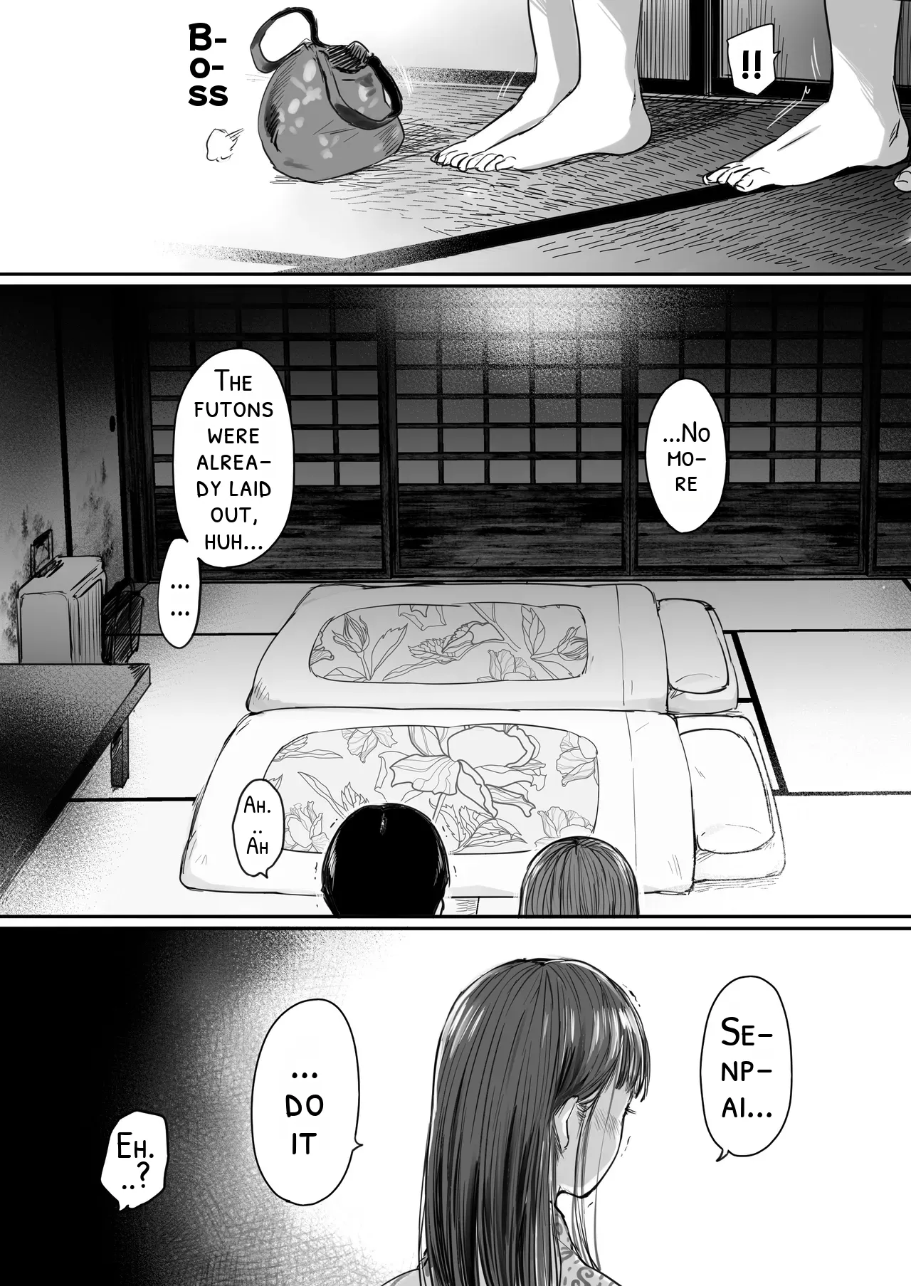 [Ookami Shoujo Dan (Mukoujima Tenro)]Shucchou, Kouhai to Aibeya. Yukishi Nure Hada ni Shiboritsukusareta Yoru[English] [DNTA] Page 33