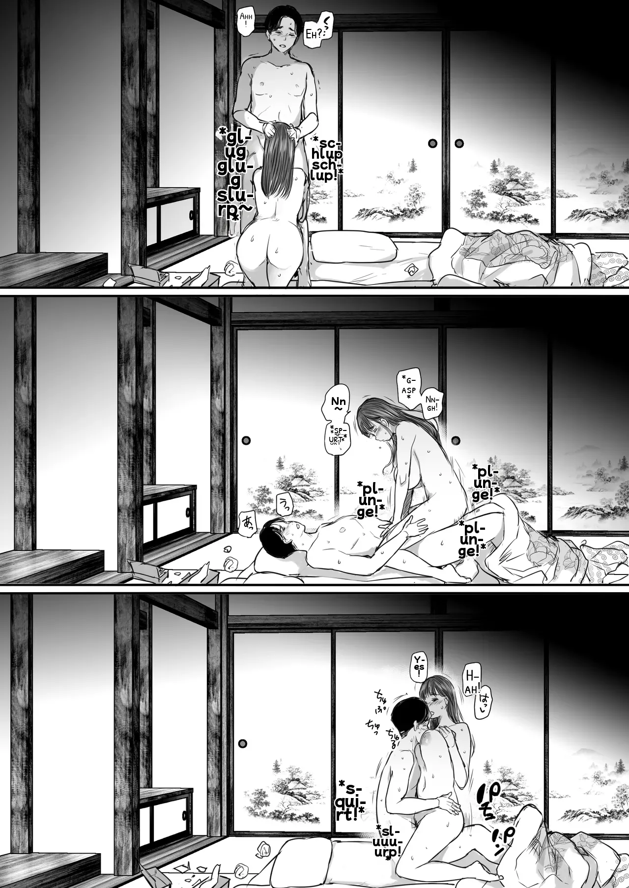 [Ookami Shoujo Dan (Mukoujima Tenro)]Shucchou, Kouhai to Aibeya. Yukishi Nure Hada ni Shiboritsukusareta Yoru[English] [DNTA] Page 62