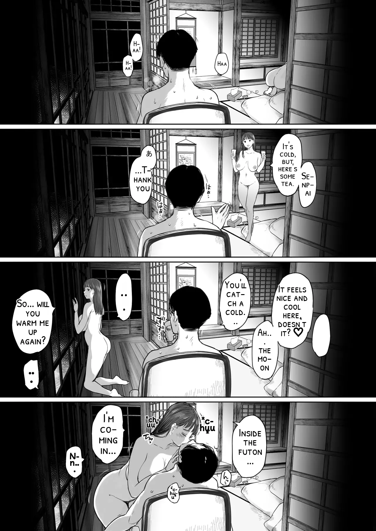 [Ookami Shoujo Dan (Mukoujima Tenro)]Shucchou, Kouhai to Aibeya. Yukishi Nure Hada ni Shiboritsukusareta Yoru[English] [DNTA] Page 63