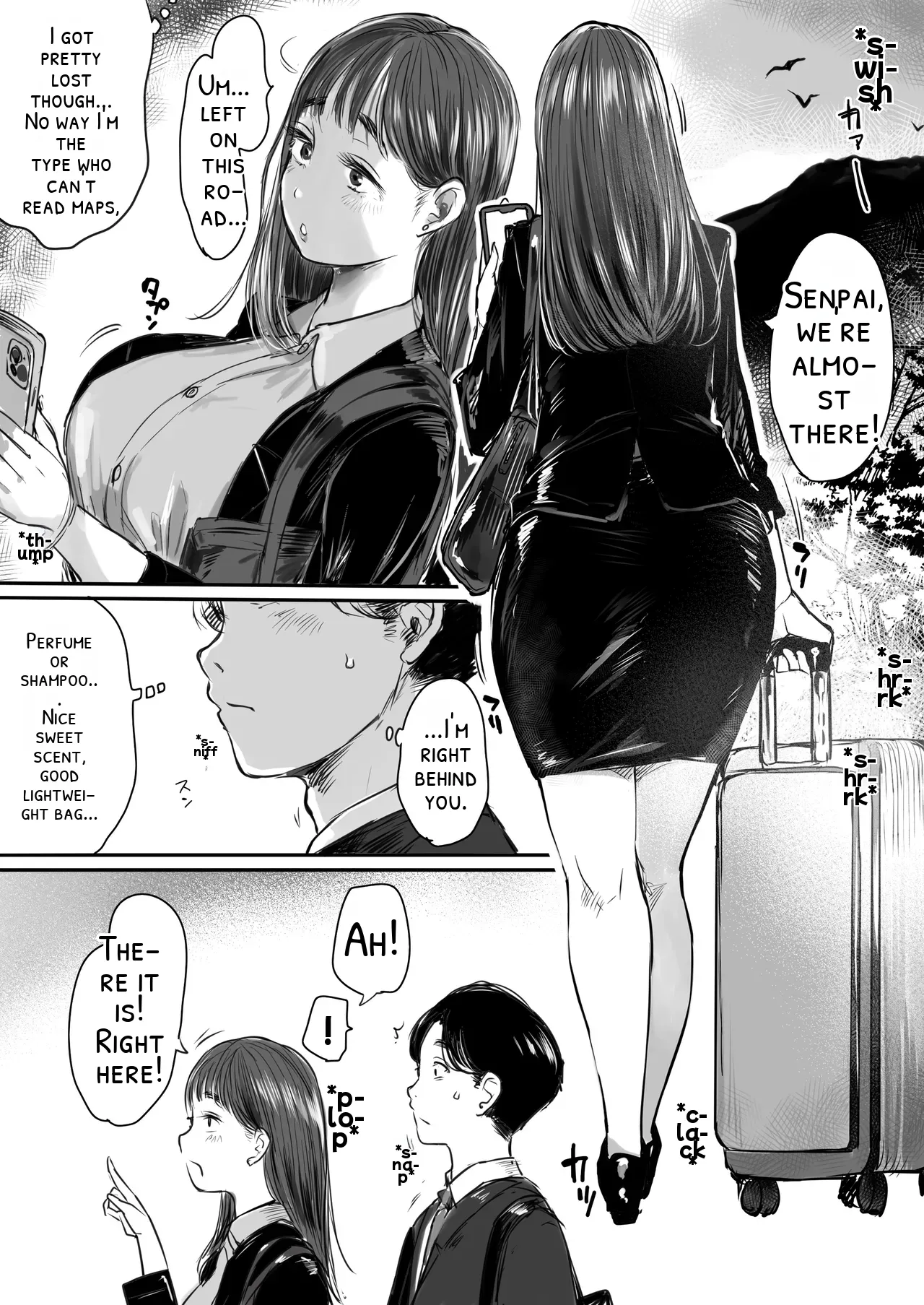 [Ookami Shoujo Dan (Mukoujima Tenro)]Shucchou, Kouhai to Aibeya. Yukishi Nure Hada ni Shiboritsukusareta Yoru[English] [DNTA] Page 7