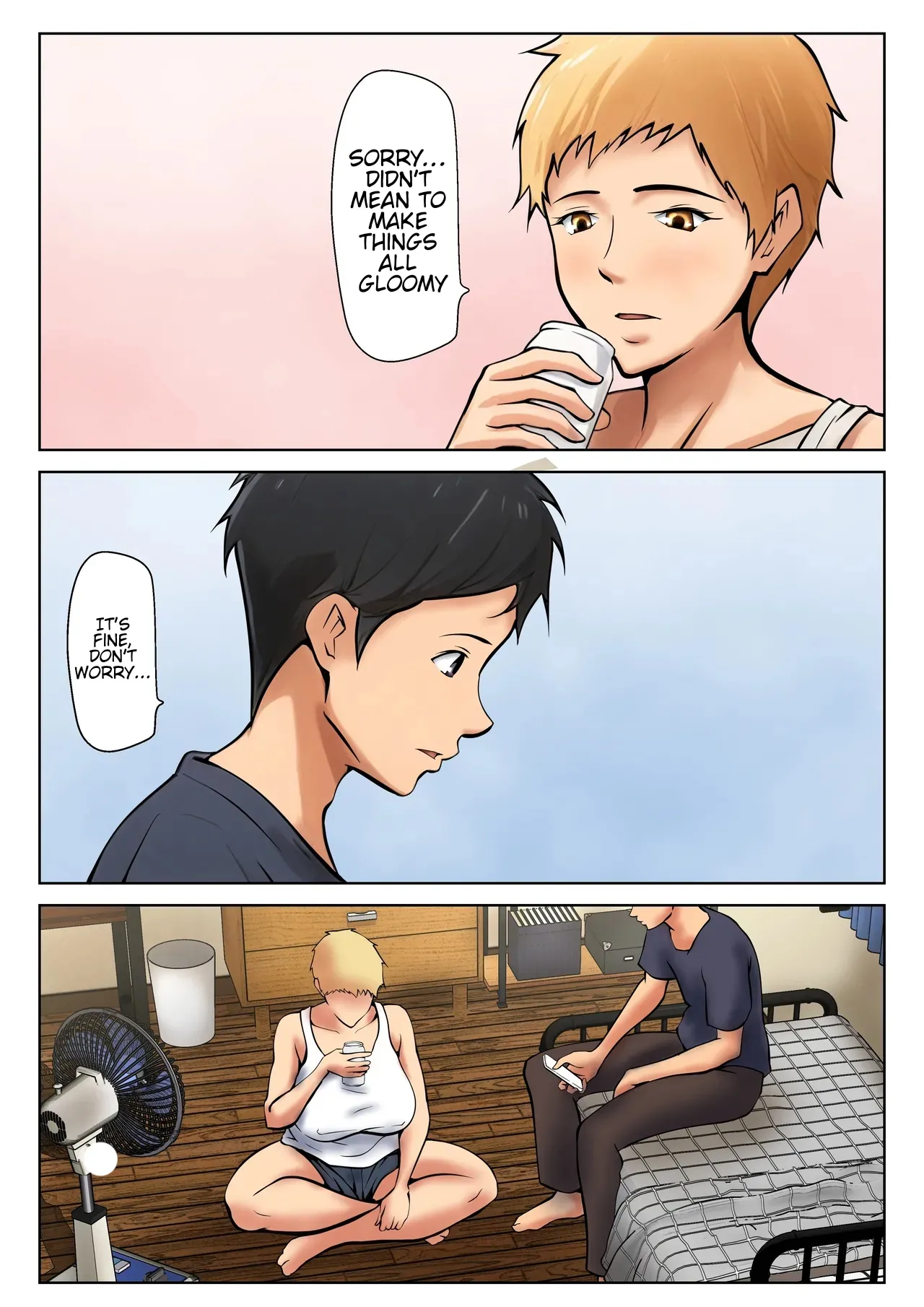 [Pentacle (Shimipan)]Giri no Oyako ga Doukyou Shitereba Kitto kou | If stepmother and stepson lived together, it would be something like this.[English] [WaterKujo] Page 6