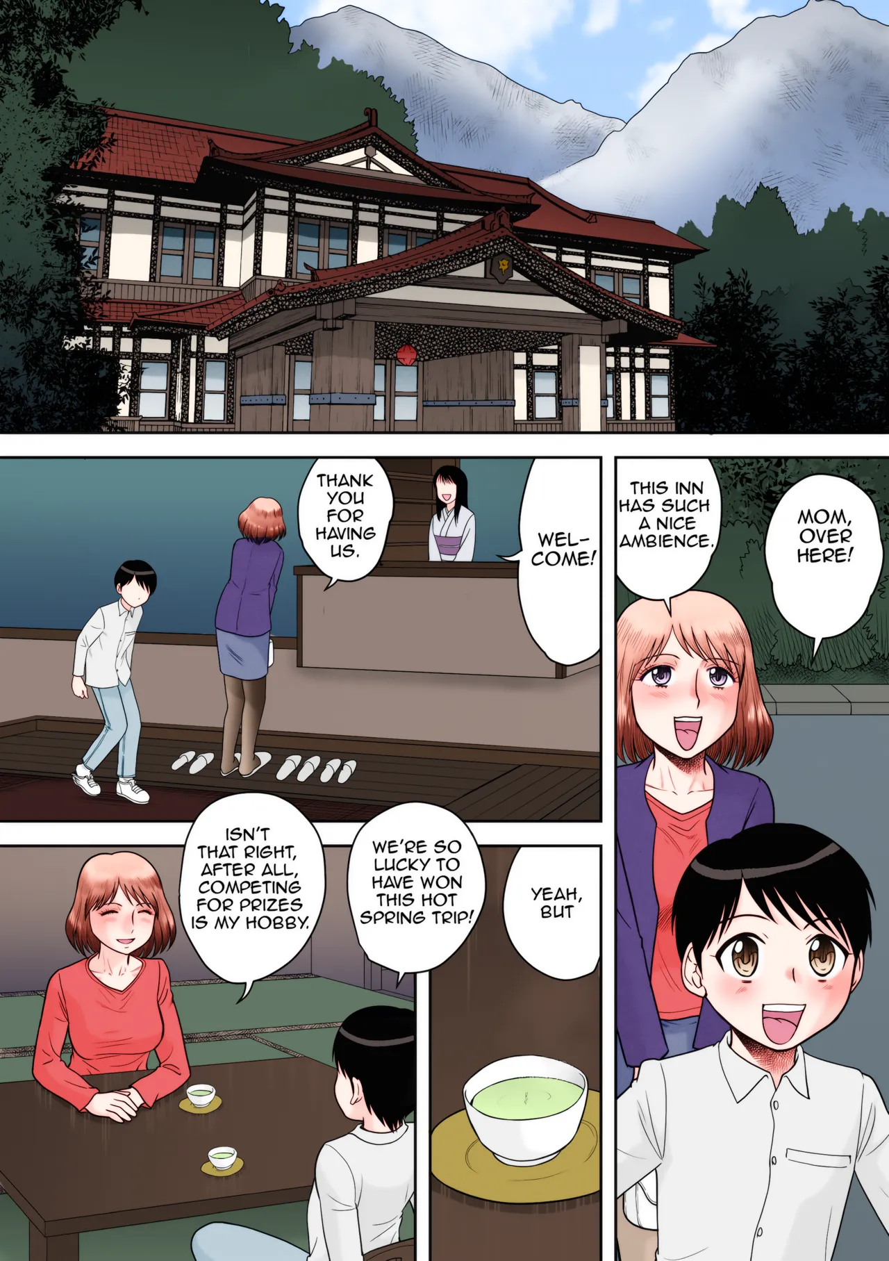 [Gotoh Juan]Gattai!Namahame Kazoku|Penetration! Bare Fucking Family!(Chpt.2) [Colorized] [Satansoft] [English] [Amoskandy][Digital] Page 2