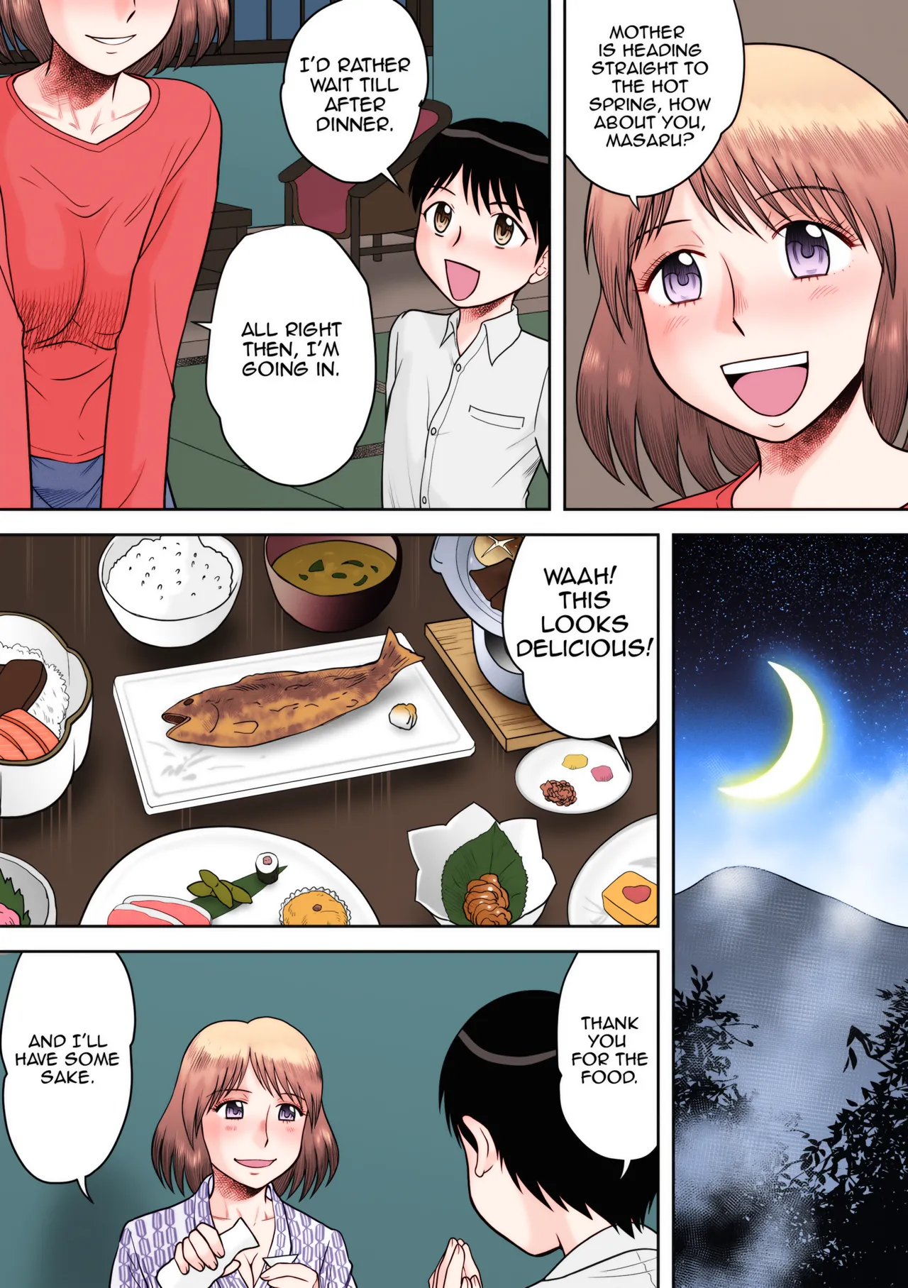 [Gotoh Juan]Gattai!Namahame Kazoku|Penetration! Bare Fucking Family!(Chpt.2) [Colorized] [Satansoft] [English] [Amoskandy][Digital] Page 3