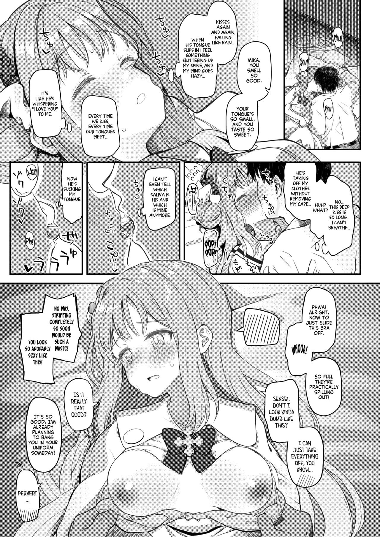 [Trick-color (Kirii Nao)]Tenshi de Warui Ko(Blue Archive) [English] [Tea Party Scans] [Digital] Page 10
