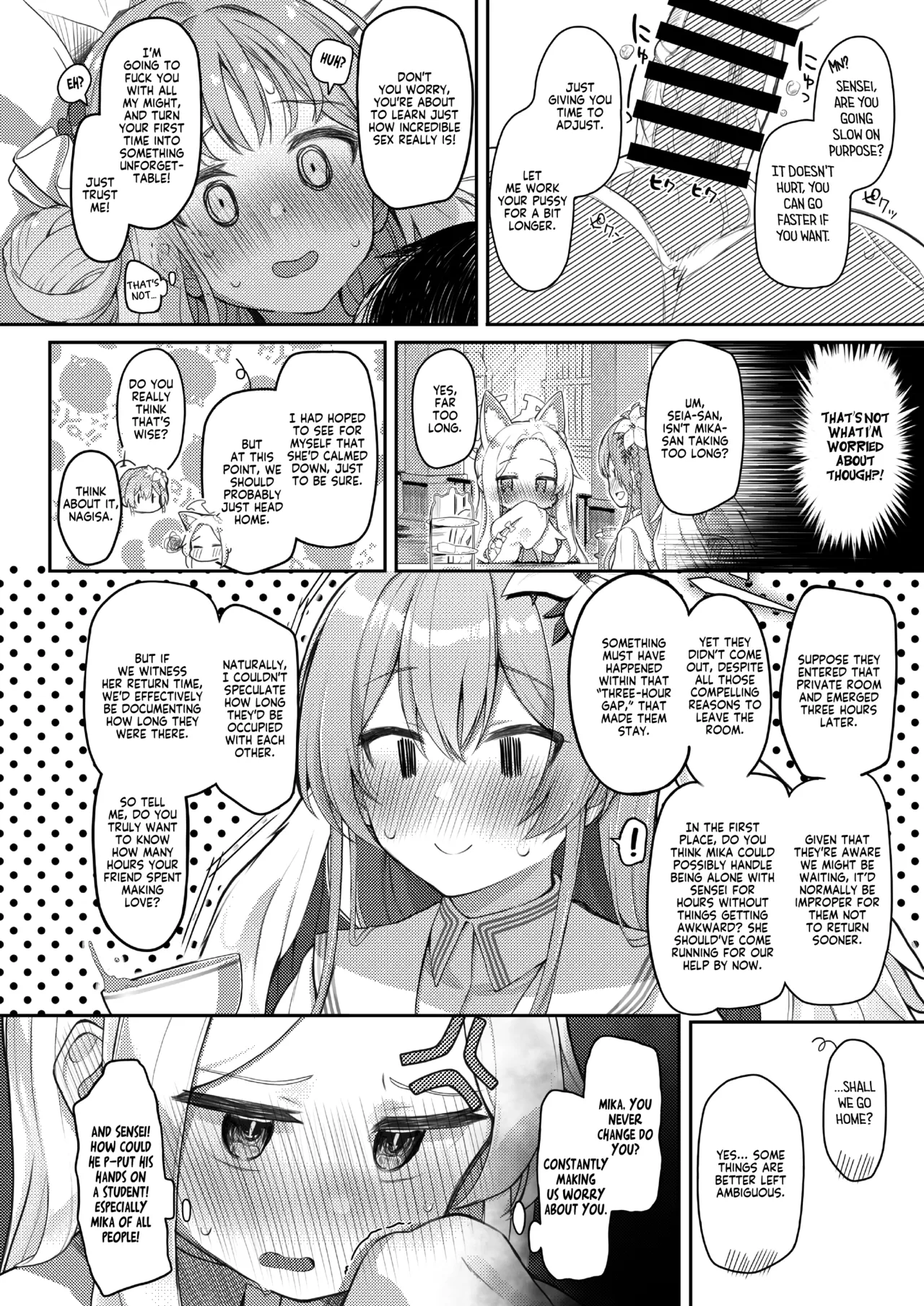 [Trick-color (Kirii Nao)]Tenshi de Warui Ko(Blue Archive) [English] [Tea Party Scans] [Digital] Page 15