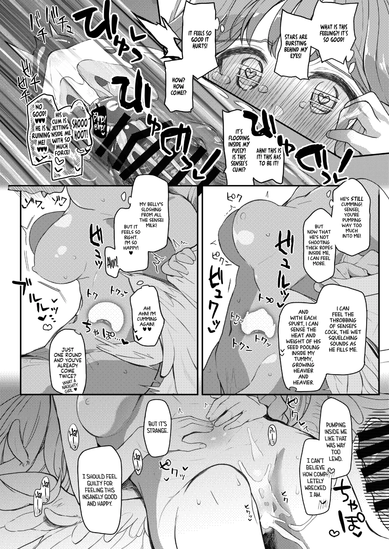 [Trick-color (Kirii Nao)]Tenshi de Warui Ko(Blue Archive) [English] [Tea Party Scans] [Digital] Page 19
