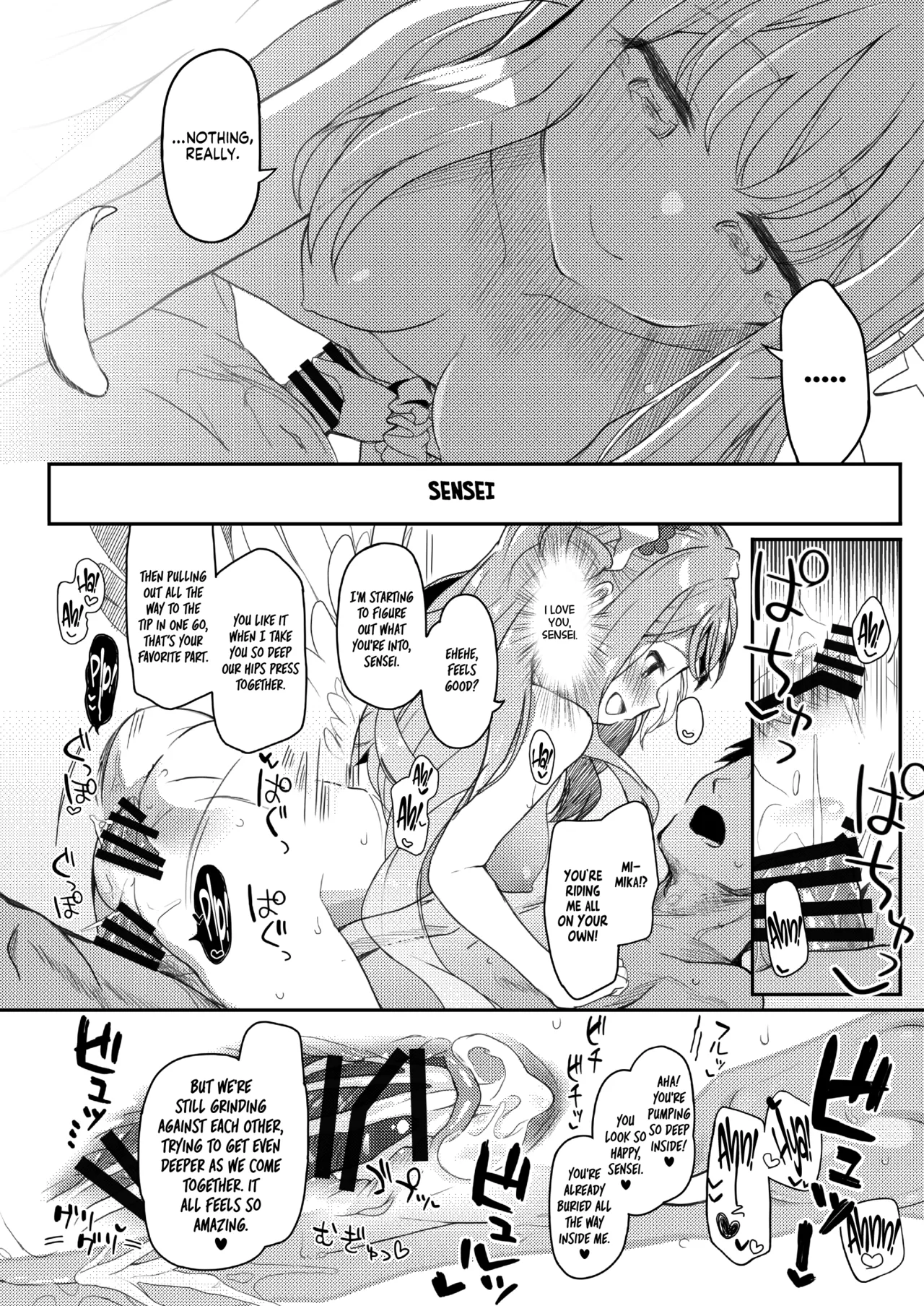 [Trick-color (Kirii Nao)]Tenshi de Warui Ko(Blue Archive) [English] [Tea Party Scans] [Digital] Page 23