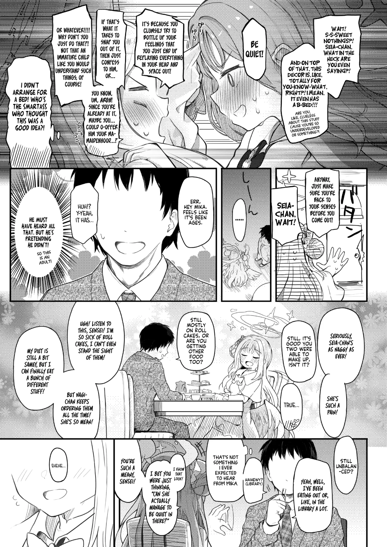 [Trick-color (Kirii Nao)]Tenshi de Warui Ko(Blue Archive) [English] [Tea Party Scans] [Digital] Page 6