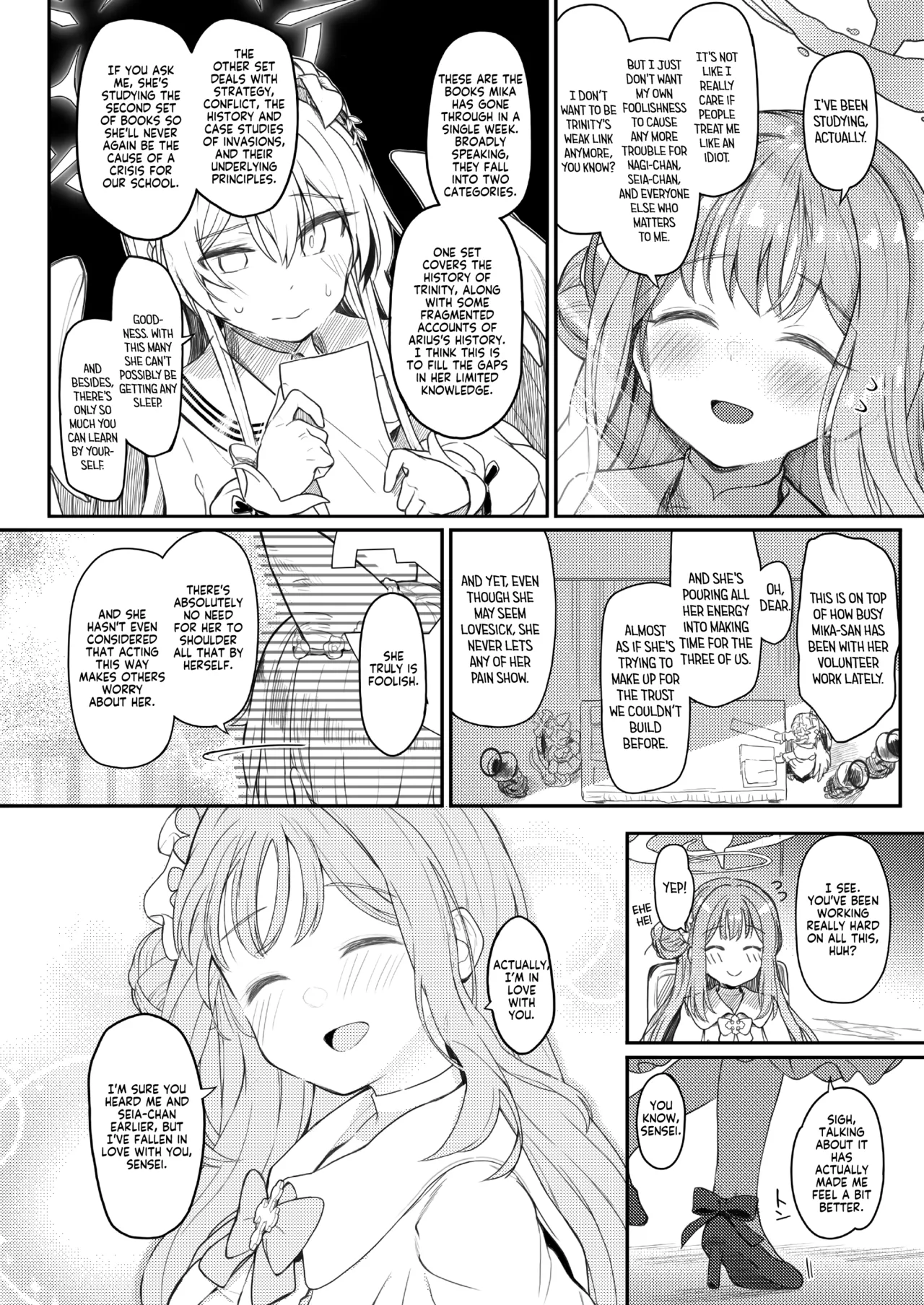 [Trick-color (Kirii Nao)]Tenshi de Warui Ko(Blue Archive) [English] [Tea Party Scans] [Digital] Page 7
