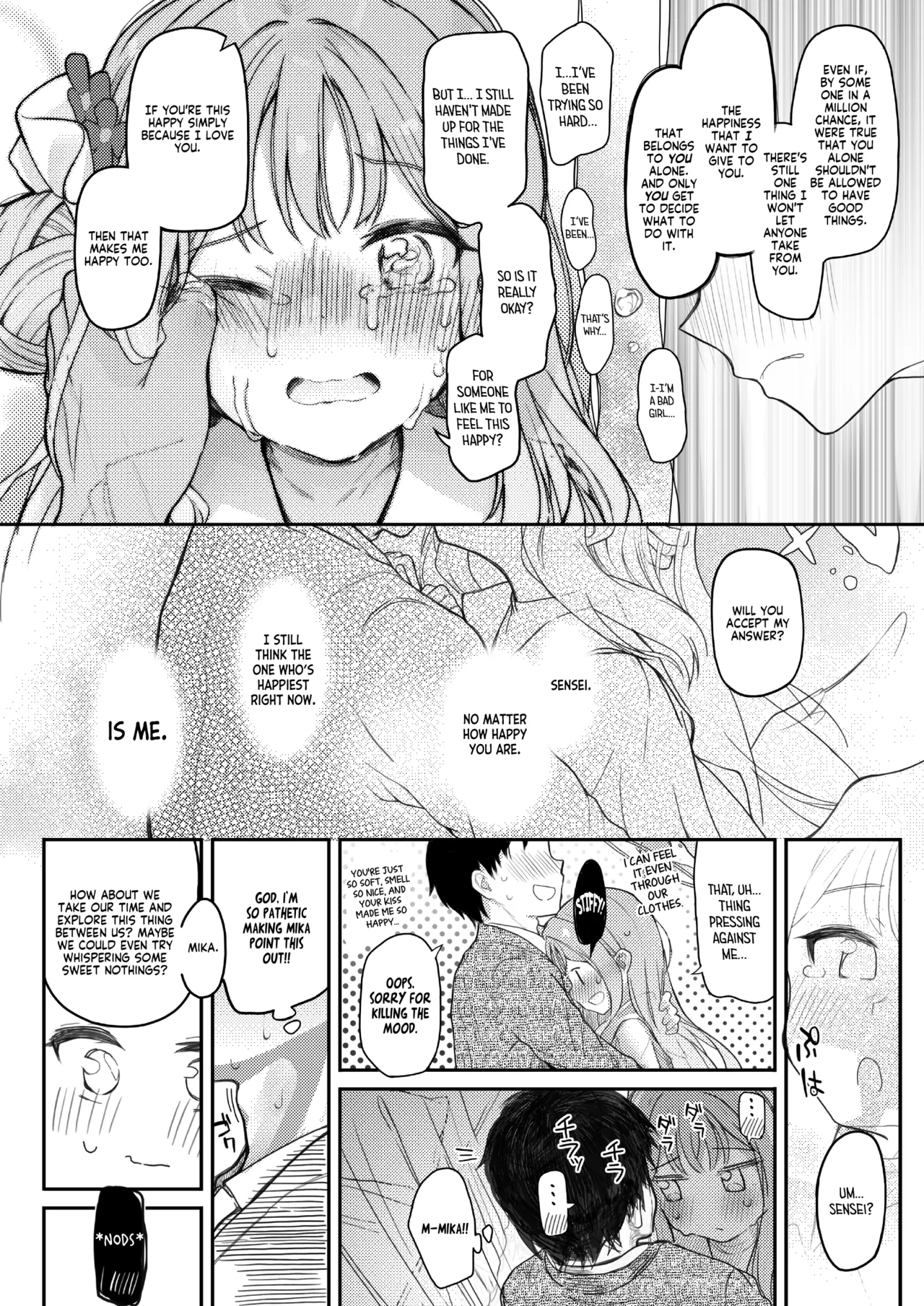 [Trick-color (Kirii Nao)]Tenshi de Warui Ko(Blue Archive) [English] [Tea Party Scans] [Digital] Page 9