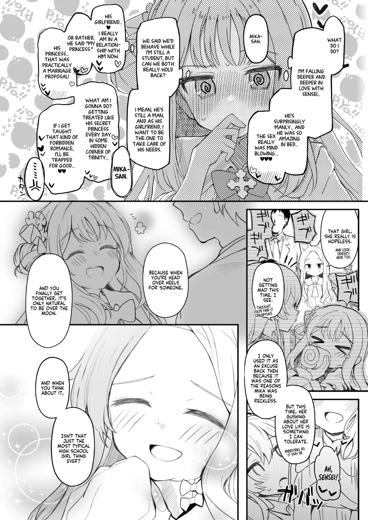 [Trick-color (Kirii Nao)]Tenshi de Warui Ko DEAREST(Blue Archive) [English] [Tea Party Scans] [Digital] Page 31