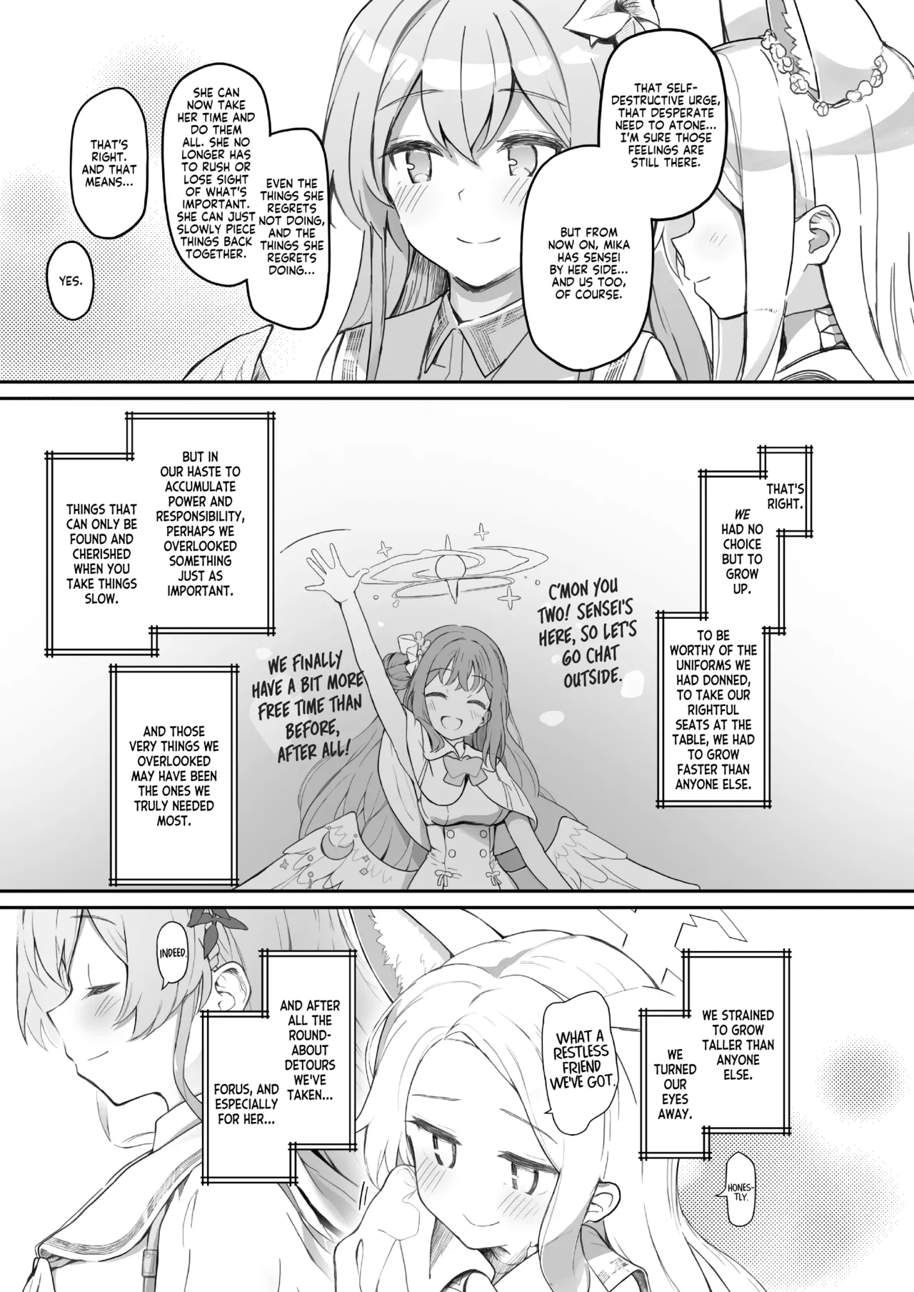 [Trick-color (Kirii Nao)]Tenshi de Warui Ko DEAREST(Blue Archive) [English] [Tea Party Scans] [Digital] Page 32