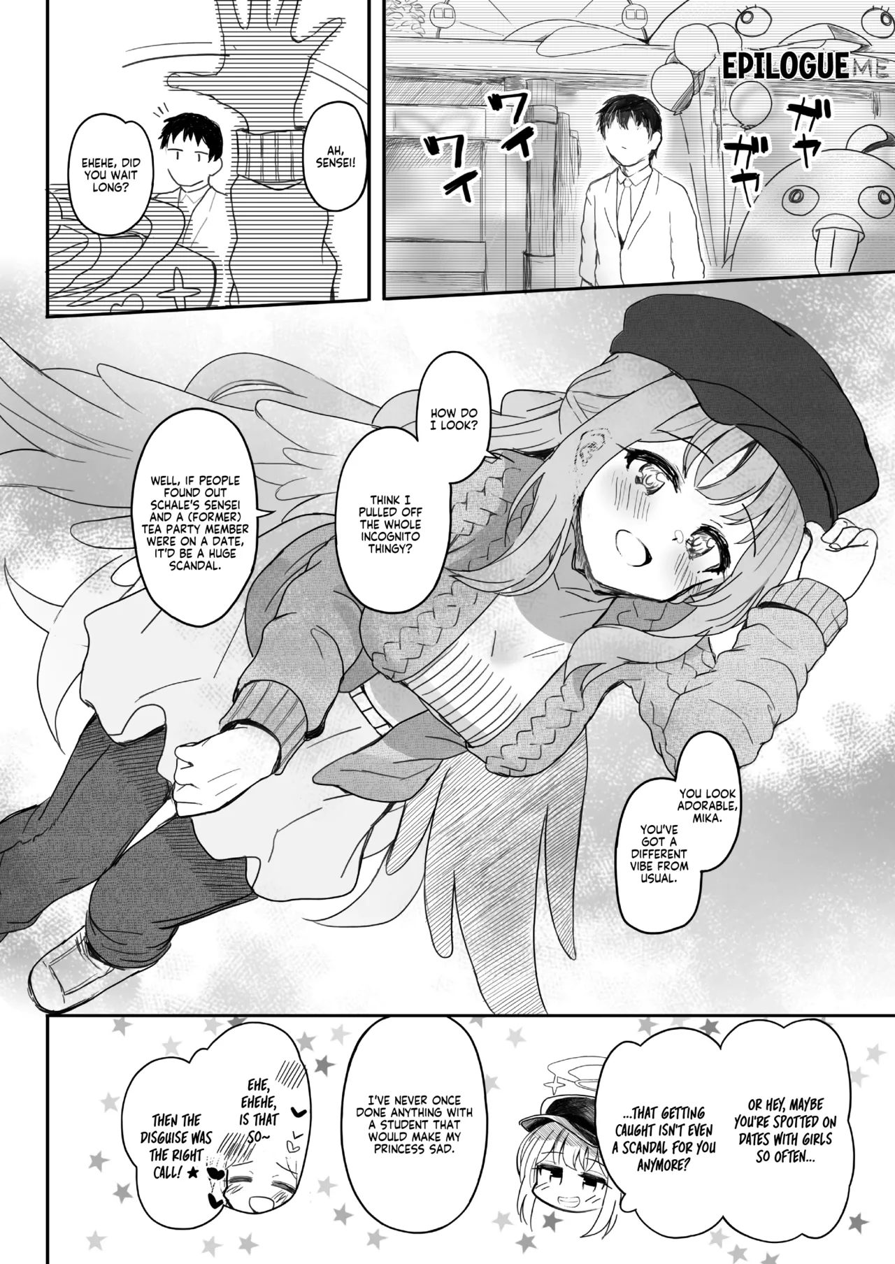 [Trick-color (Kirii Nao)]Tenshi de Warui Ko DEAREST(Blue Archive) [English] [Tea Party Scans] [Digital] Page 35