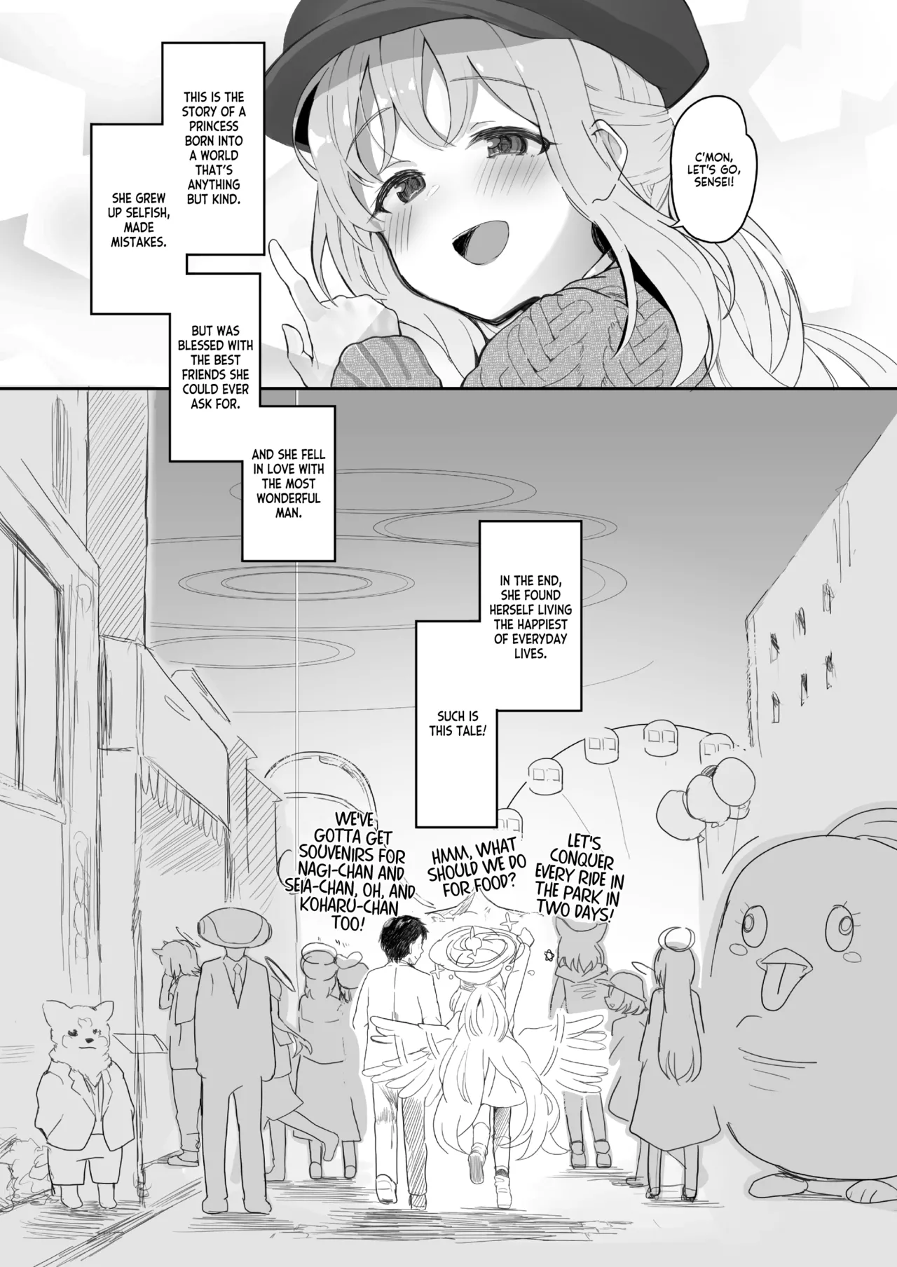 [Trick-color (Kirii Nao)]Tenshi de Warui Ko DEAREST(Blue Archive) [English] [Tea Party Scans] [Digital] Page 36