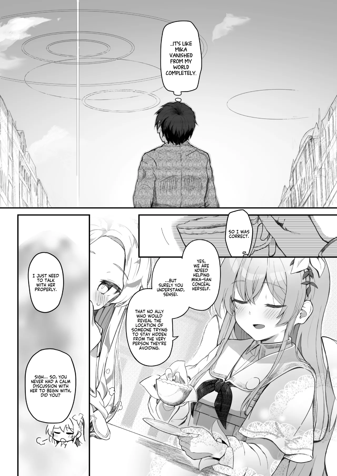[Trick-color (Kirii Nao)]Tenshi de Warui Ko DEAREST(Blue Archive) [English] [Tea Party Scans] [Digital] Page 5