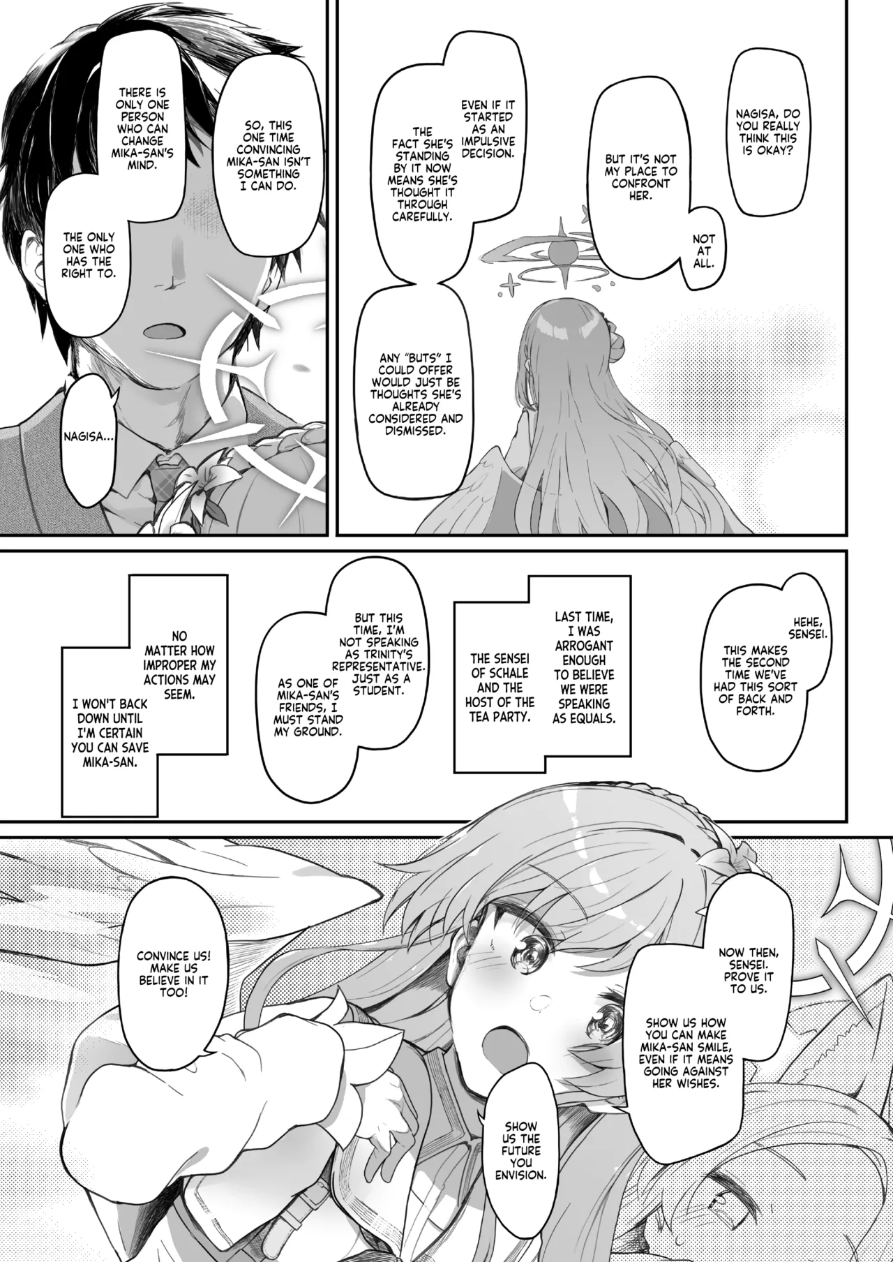 [Trick-color (Kirii Nao)]Tenshi de Warui Ko DEAREST(Blue Archive) [English] [Tea Party Scans] [Digital] Page 6